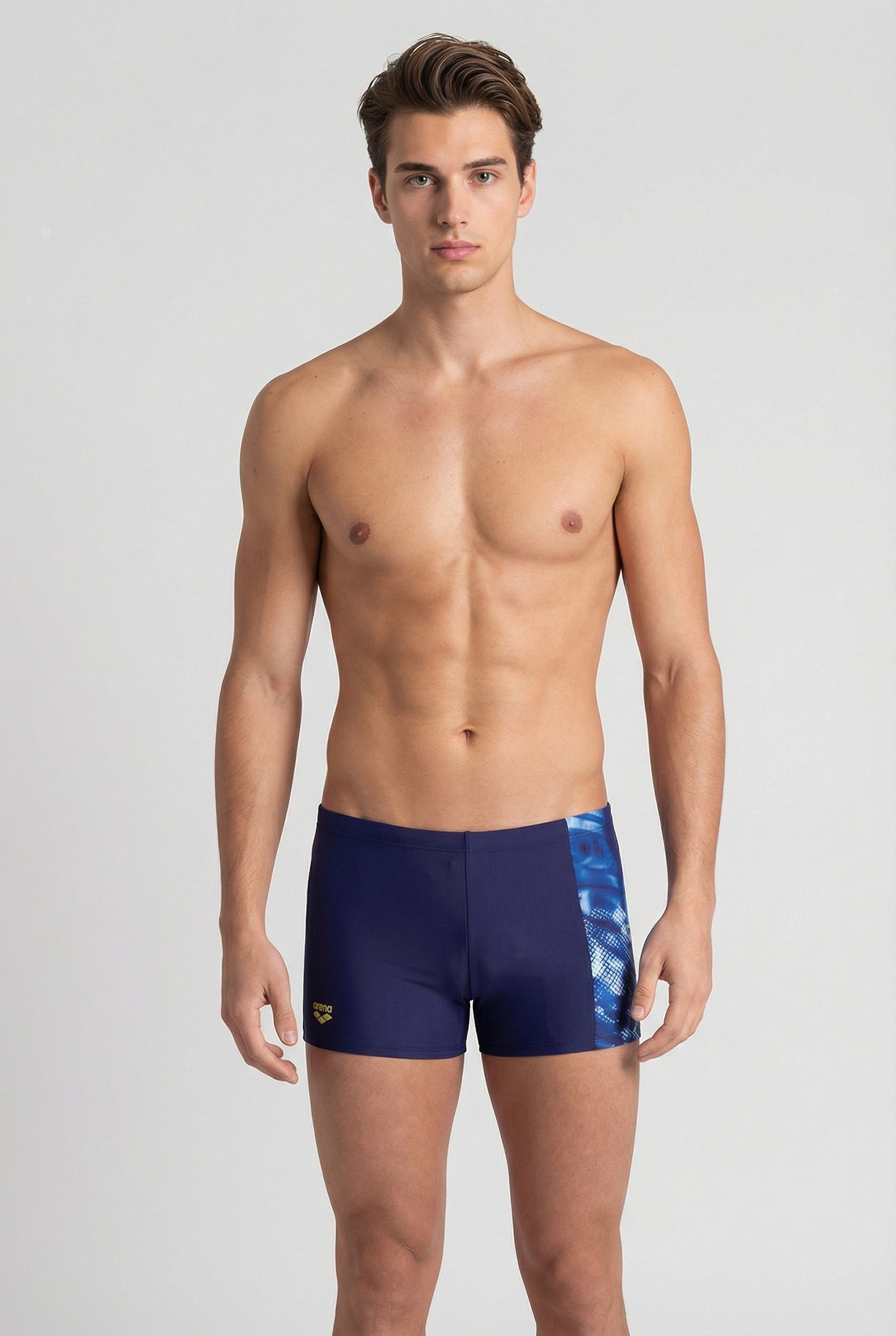 MEN'S ARENA SPLASH POINT SWIM SHORT NAVY 1