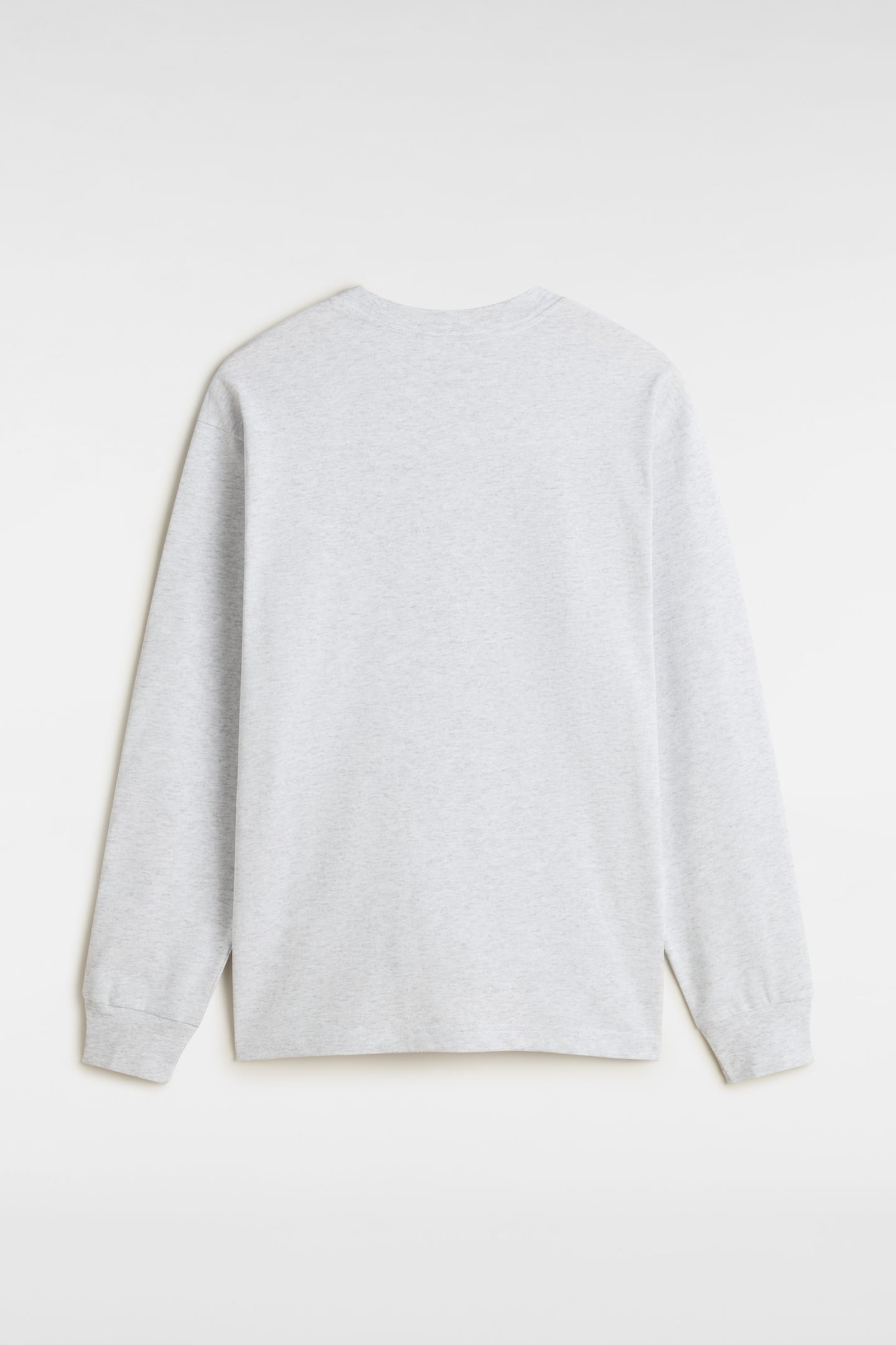 LEFT CHEST II LOOSE LS LIGHT GREY HEATHER 2