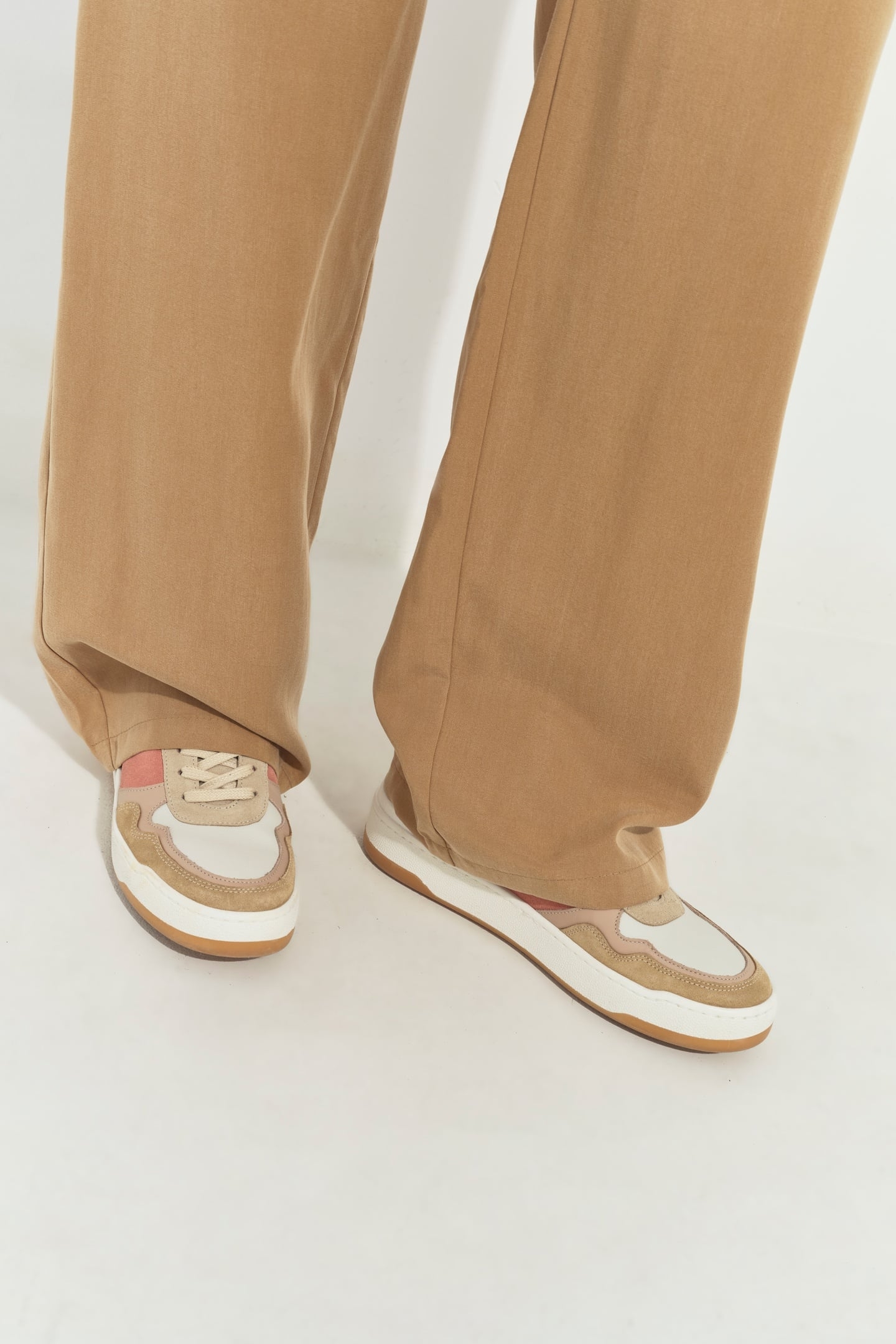 PALMA - WIDE BEIGE SUIT TROUSERS 5