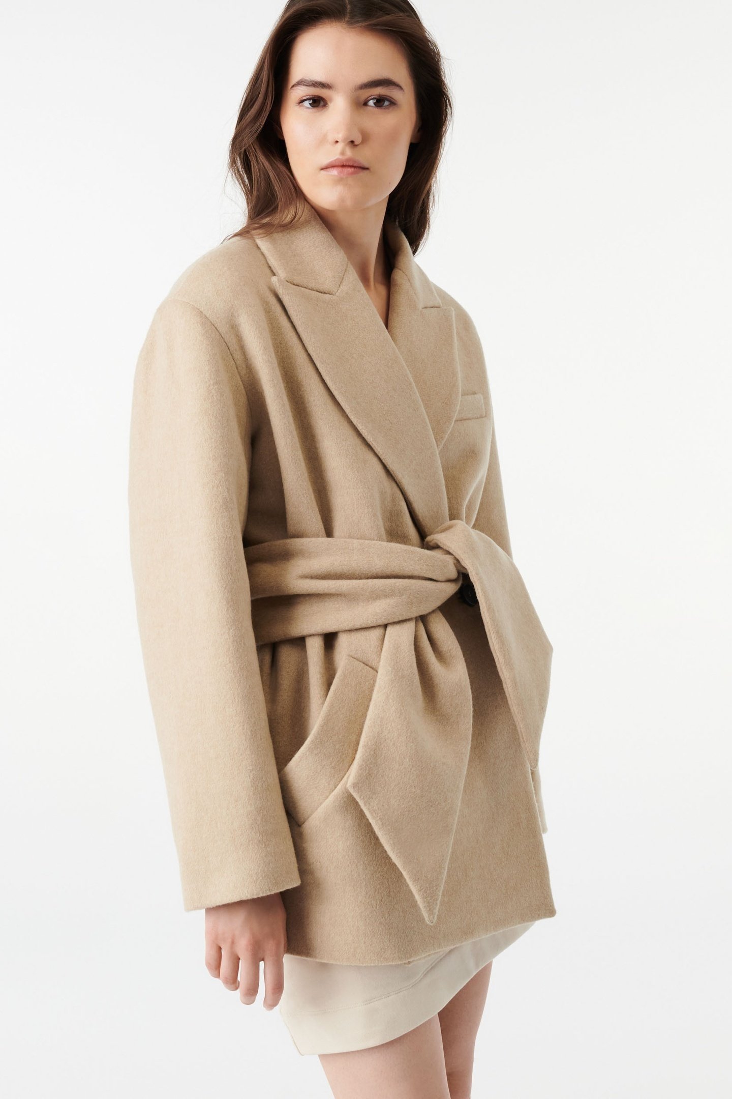 ONERIA COAT BEIGE 1