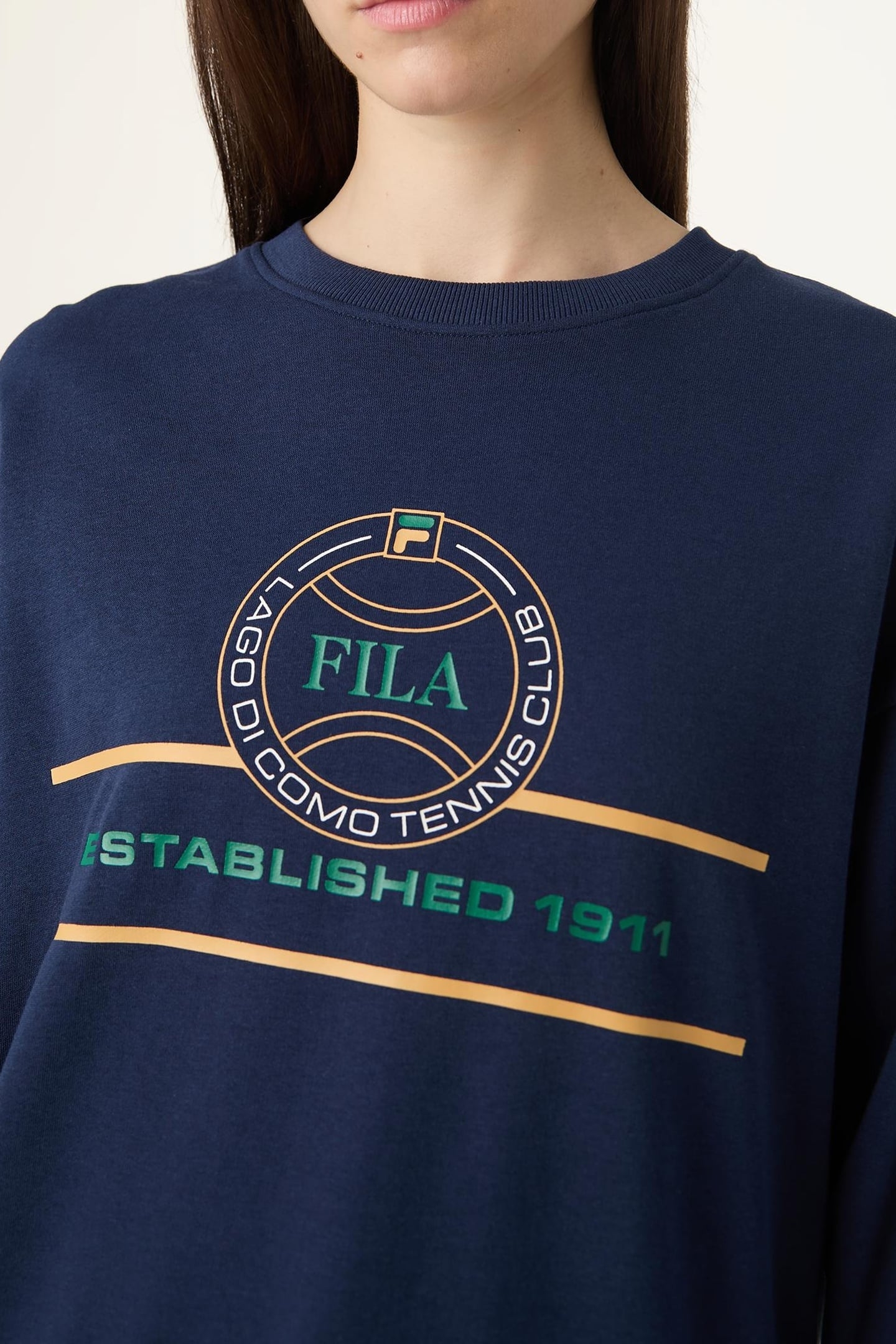 PARELLA RELAXED GRAPHIC CREWNECK SWEATSHIRT BLACK IRIS 6