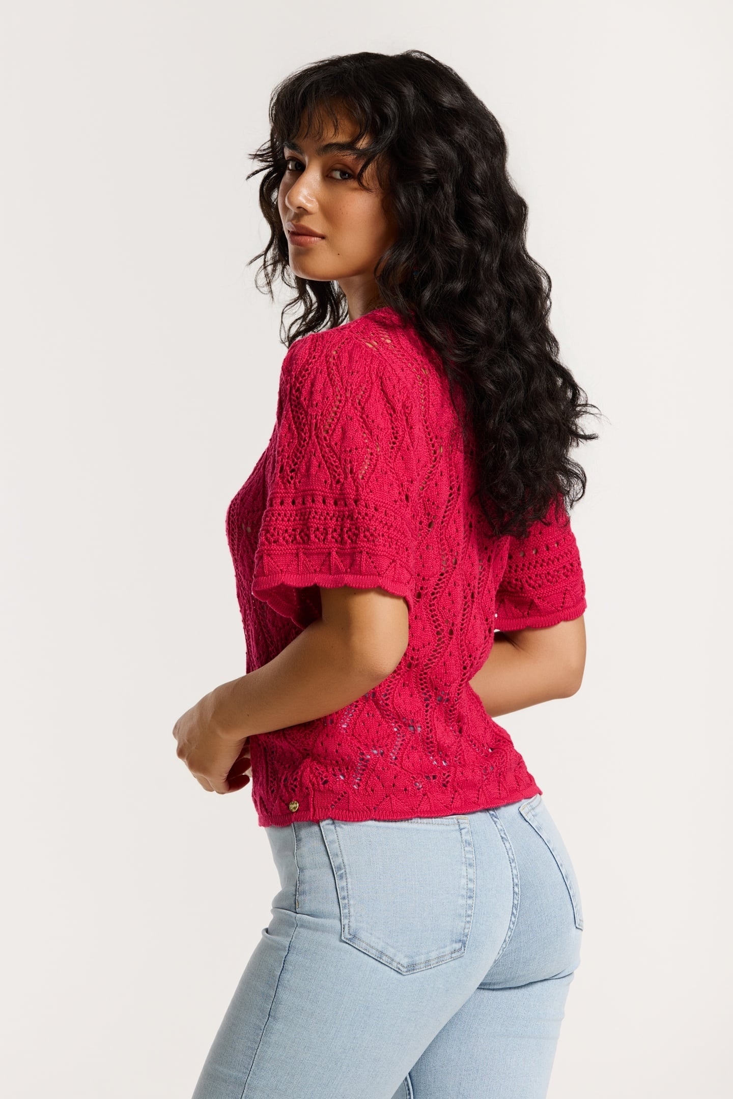 HANNAH SWEATER RED CERISE 5