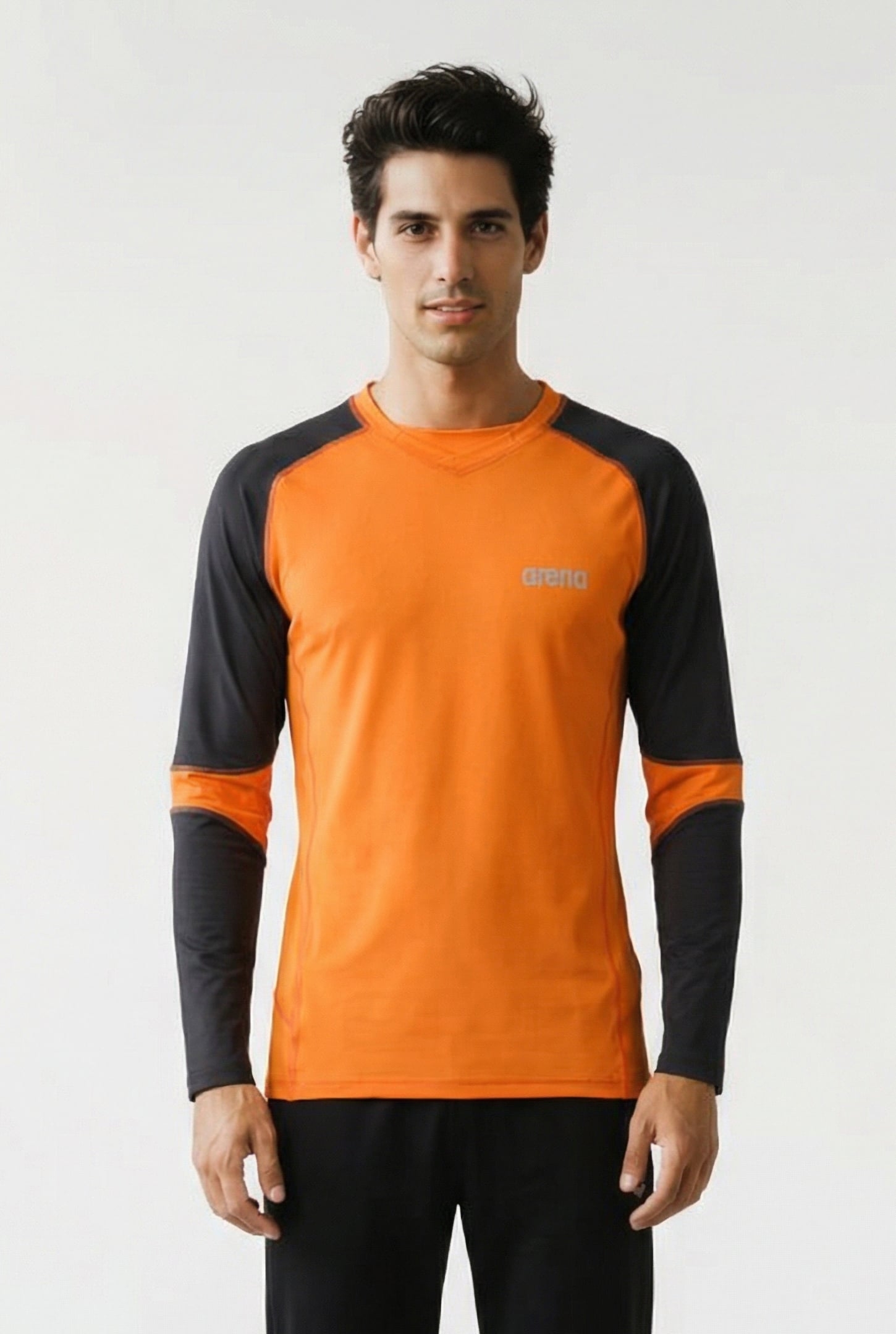COMPRESSION LS SHIRT M MANGO,GREY 1