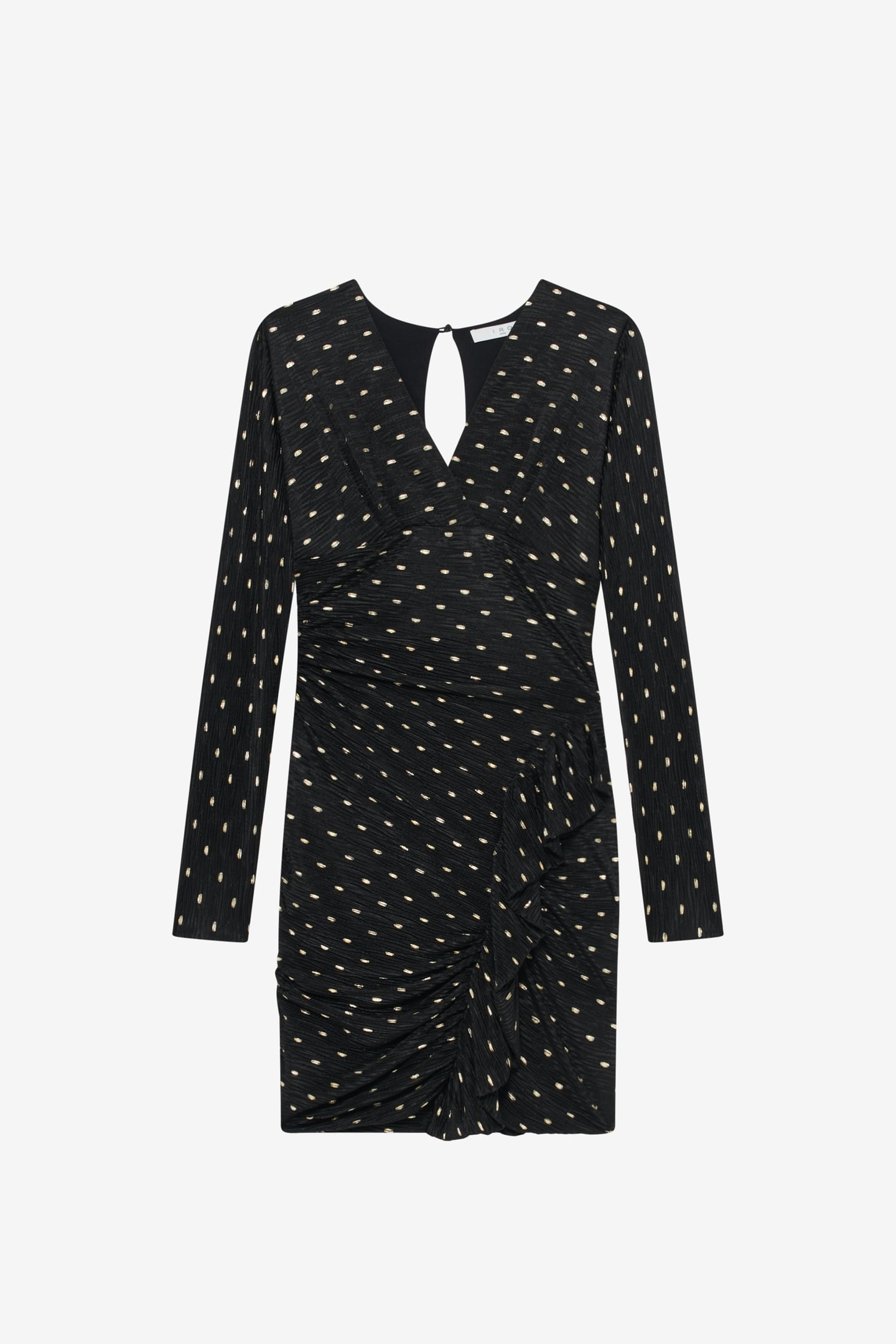 ROHANA DRESS BLACK/GOLD 5