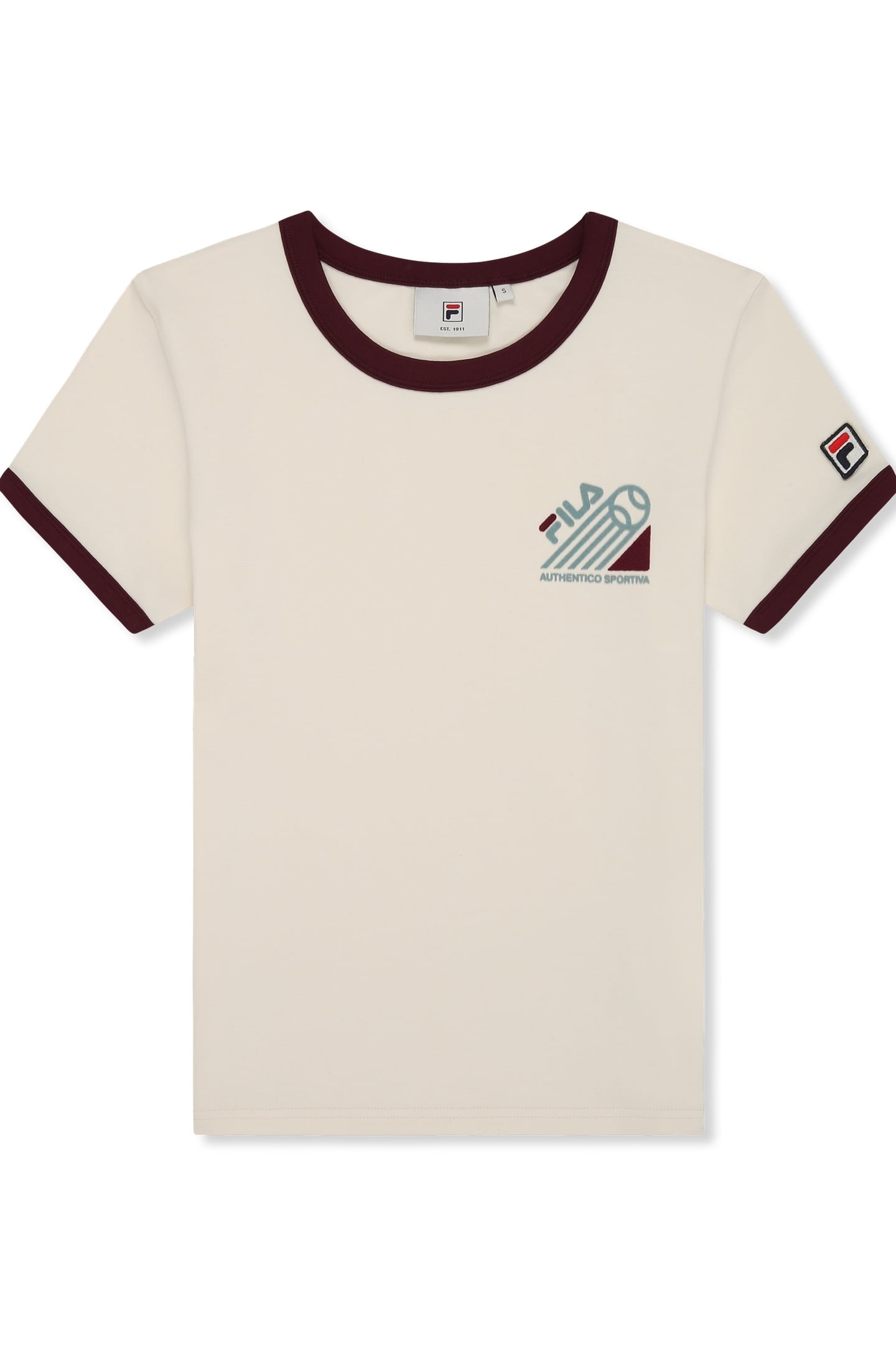 BELLANO SLIM RINGER T-SHIRT EGRET 5