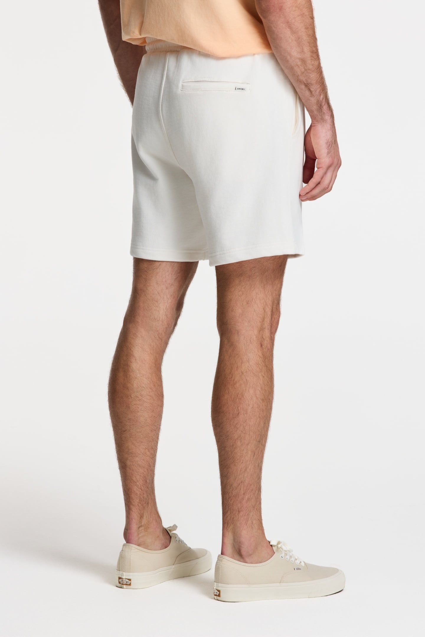 STEVE SWEAT SHORTS SOLID WHITE 6