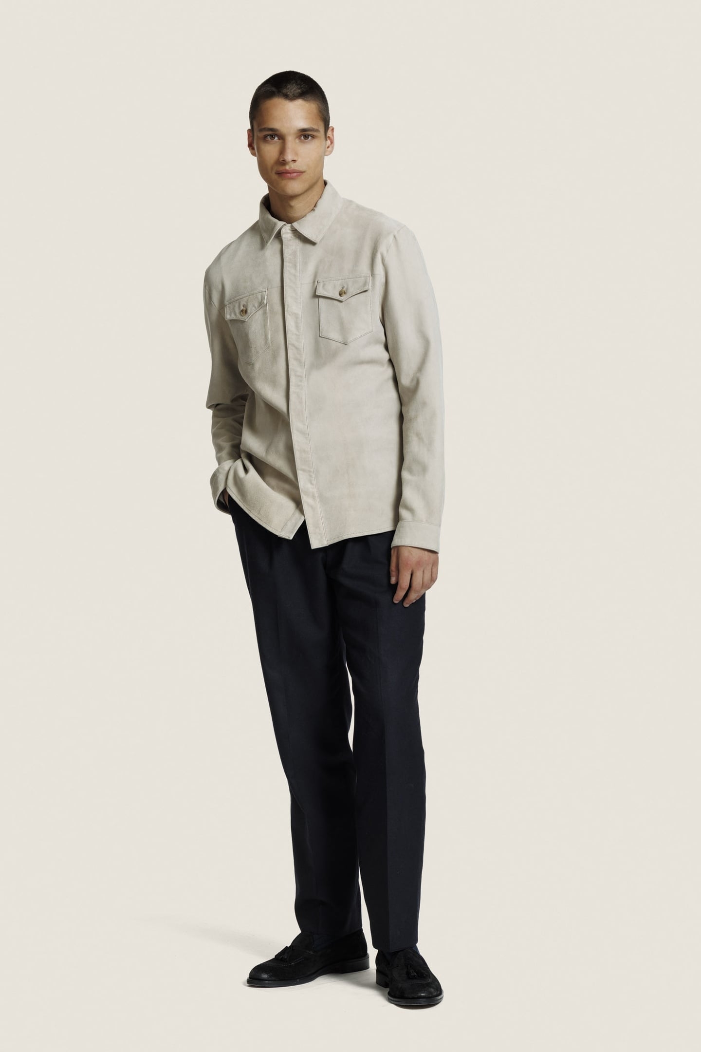 ROCCO OVERSHIRT TAUPE 2