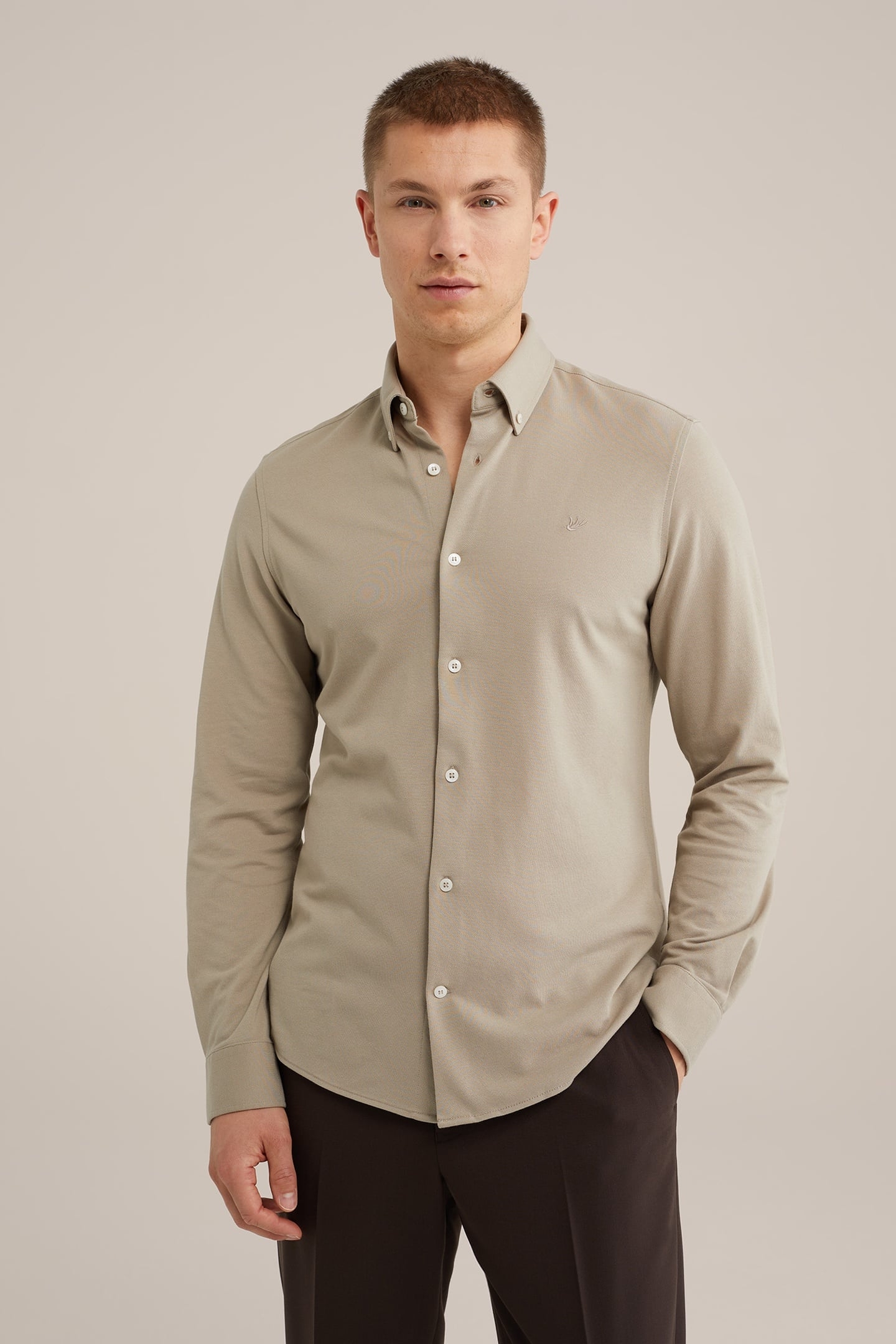 SHIRT GREYISH GREEN 2