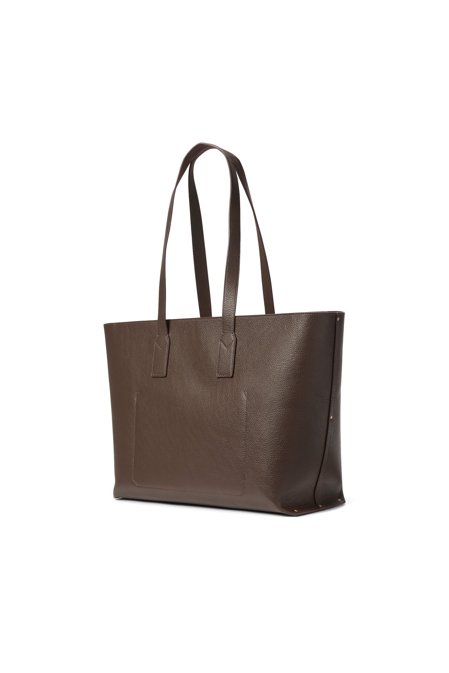 TUCKERMAN LEATHER TOTE BAG COCOA LEATHER 2