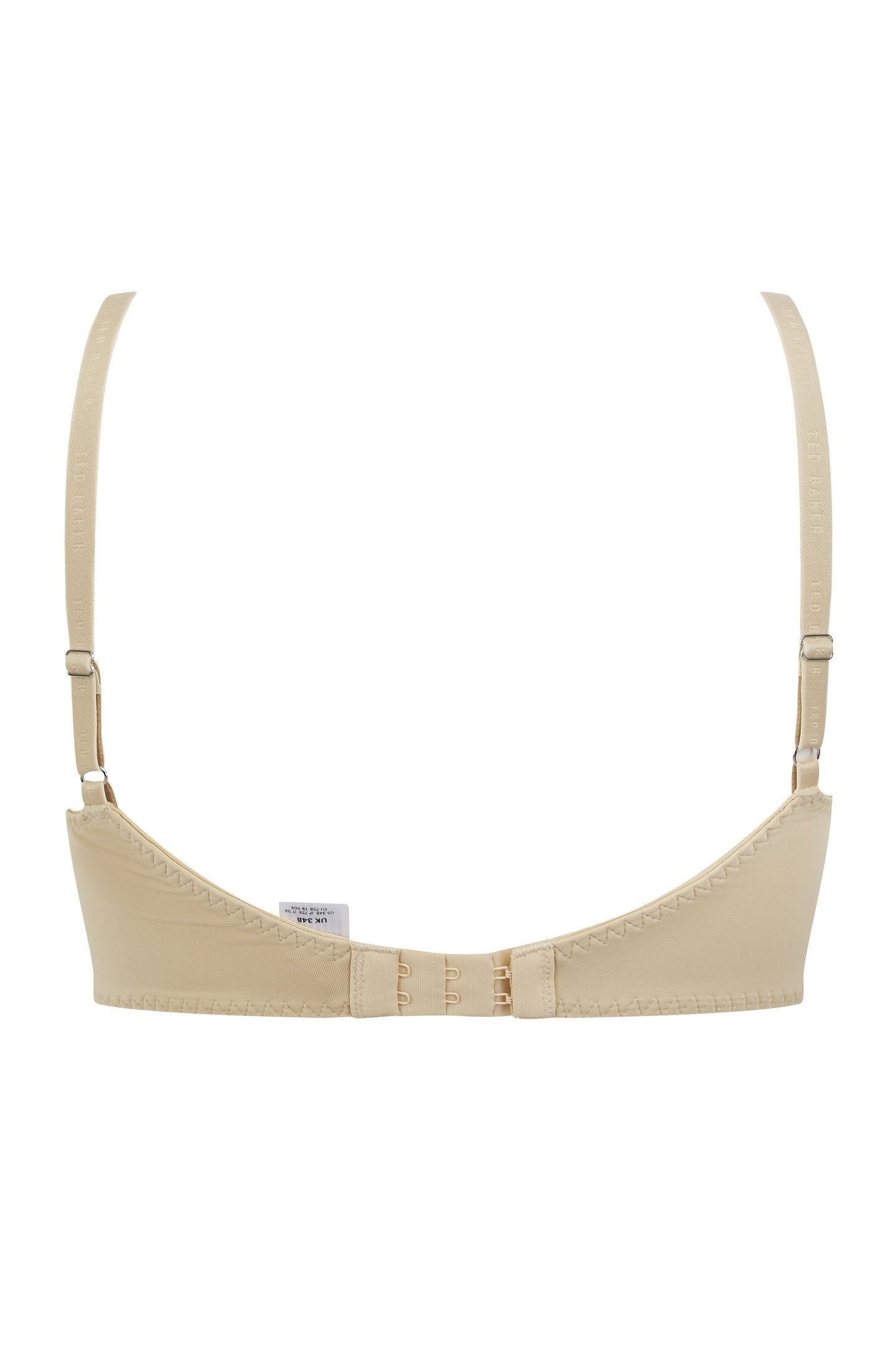 MARYAM 2 PK SOLID COLOR T-SHIRT BRAS JET BLACK/IRISH CREAM 5