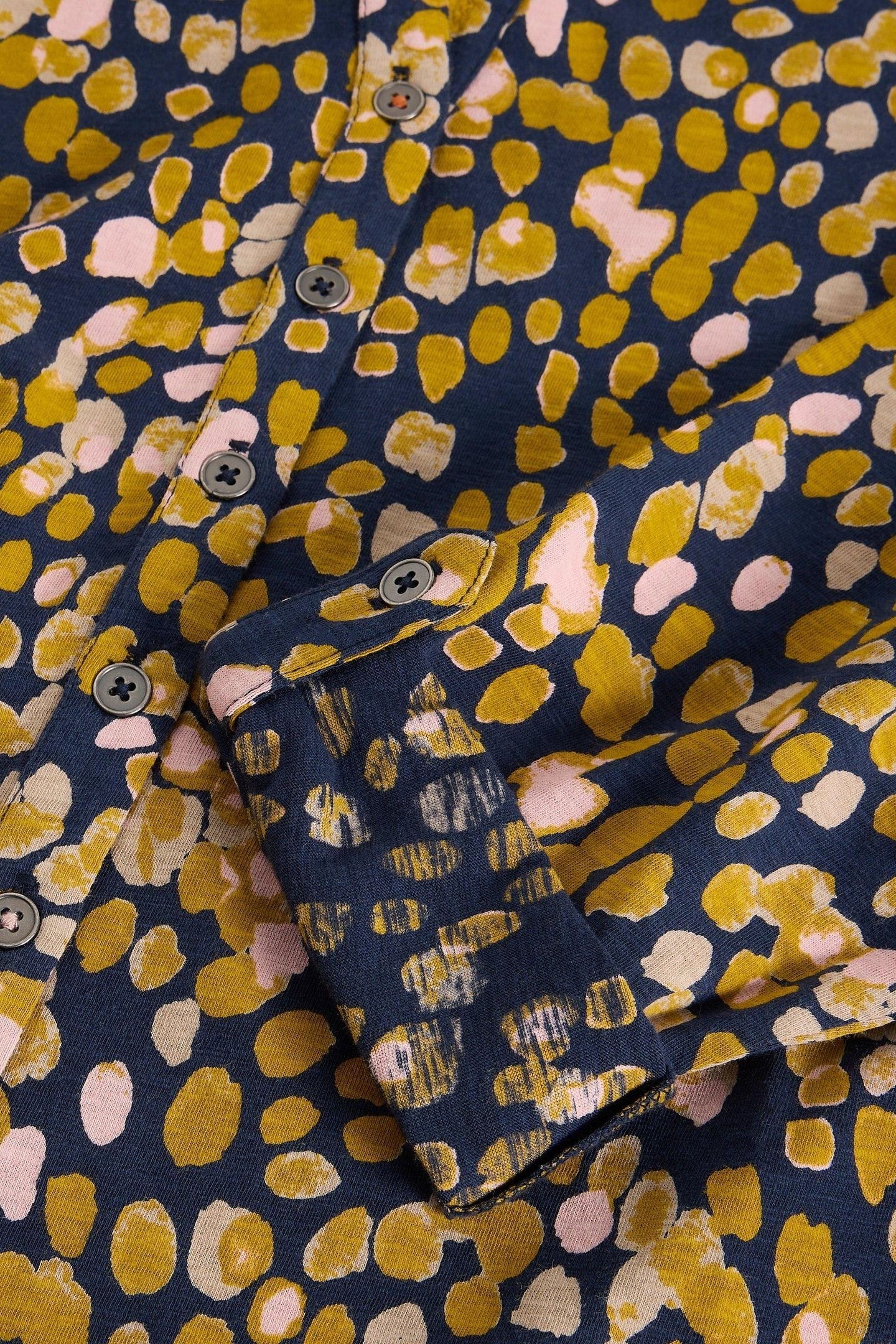 ANNIE JERSEY SHIRT CHARTREUSE PRINT 4