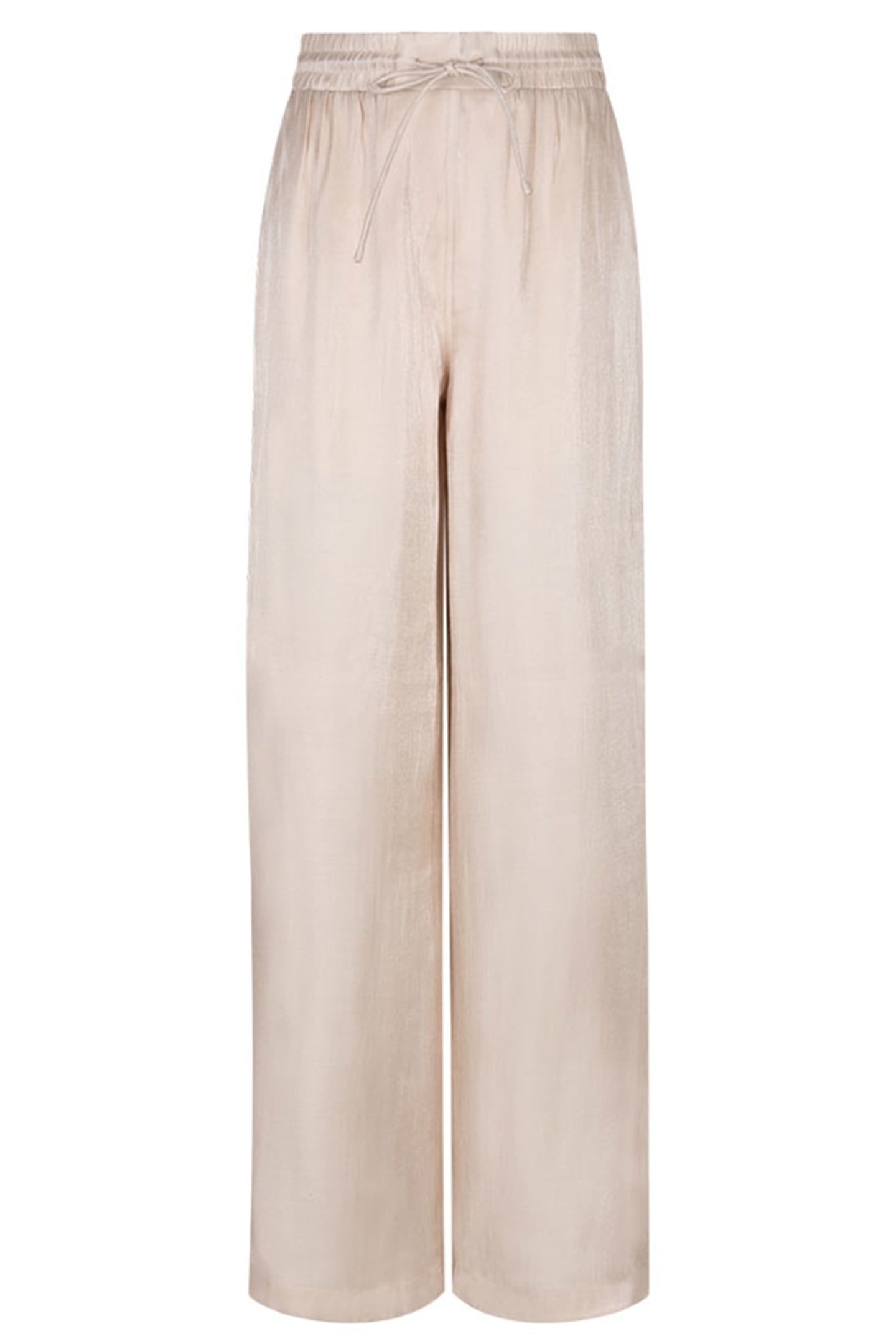 SOIR SHIMMER WIDE LEG PANTS PEACH FUZZ 4