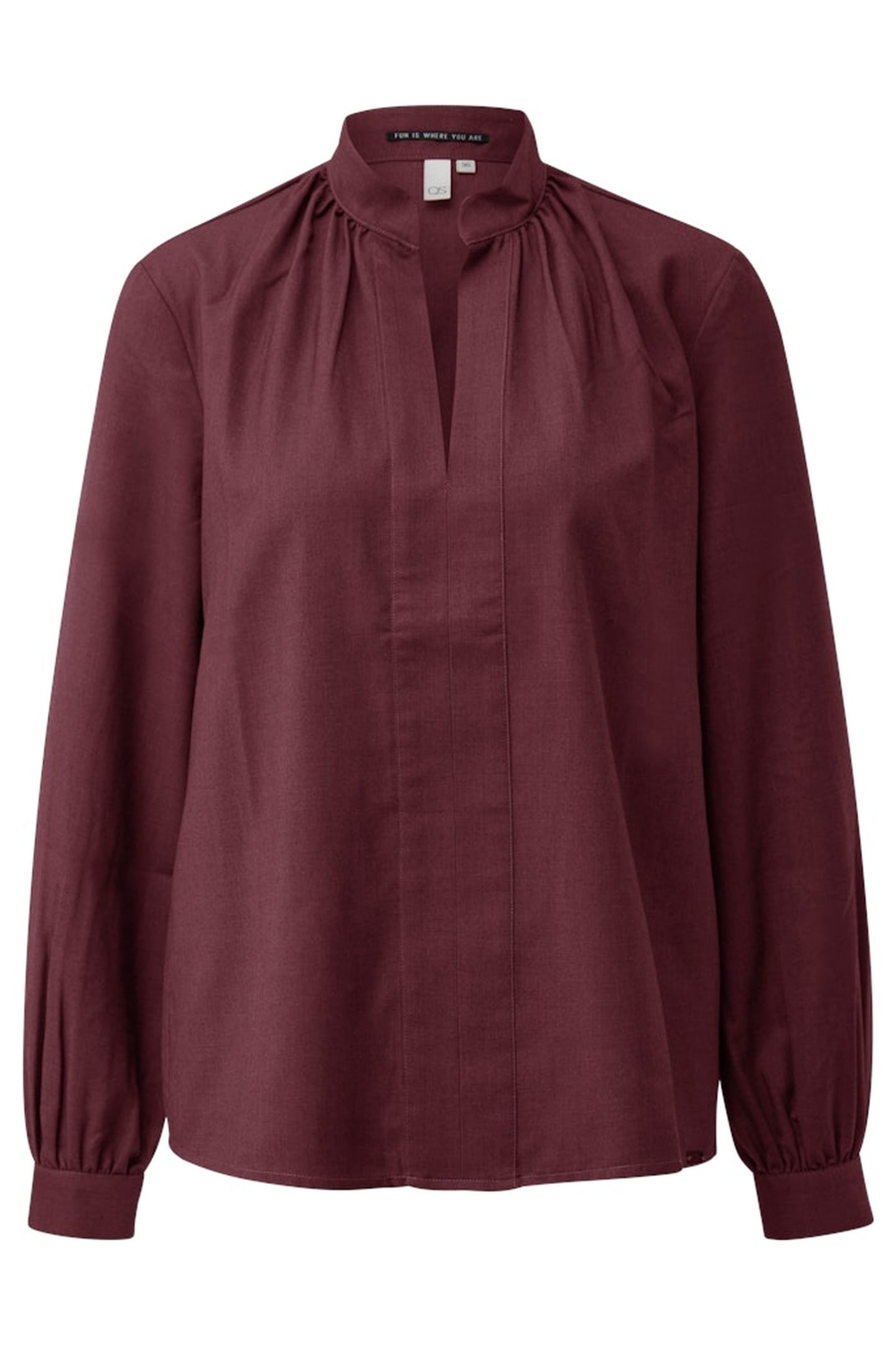 S.OLIVER-QS BLOUSES BURGUNDY 4