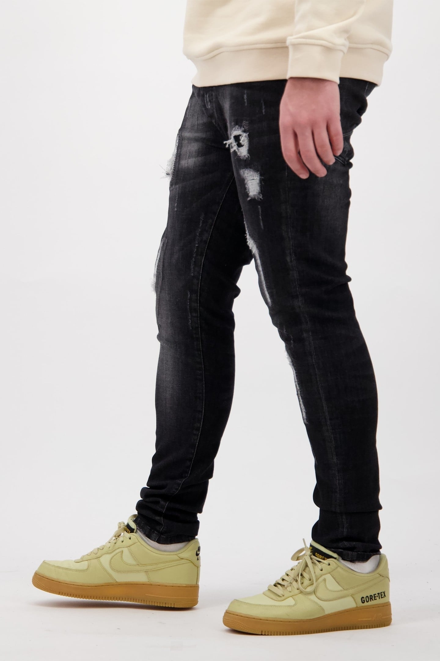 JUNGLE SUPER SKINNY JEANS VINTAGE BLACK 6
