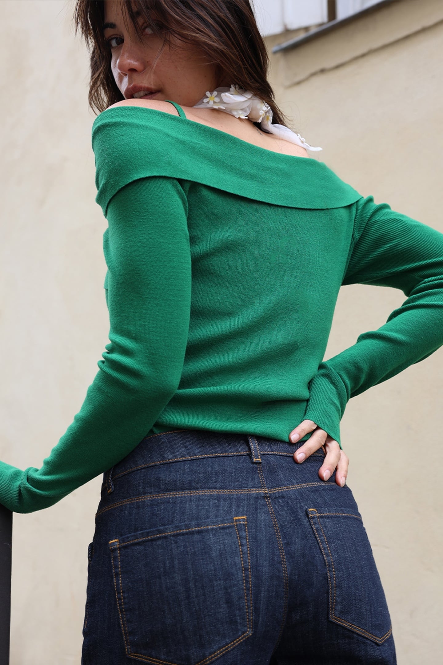 NUIT INDIGO WIDE LEG JEANS DARK INDIGO 6