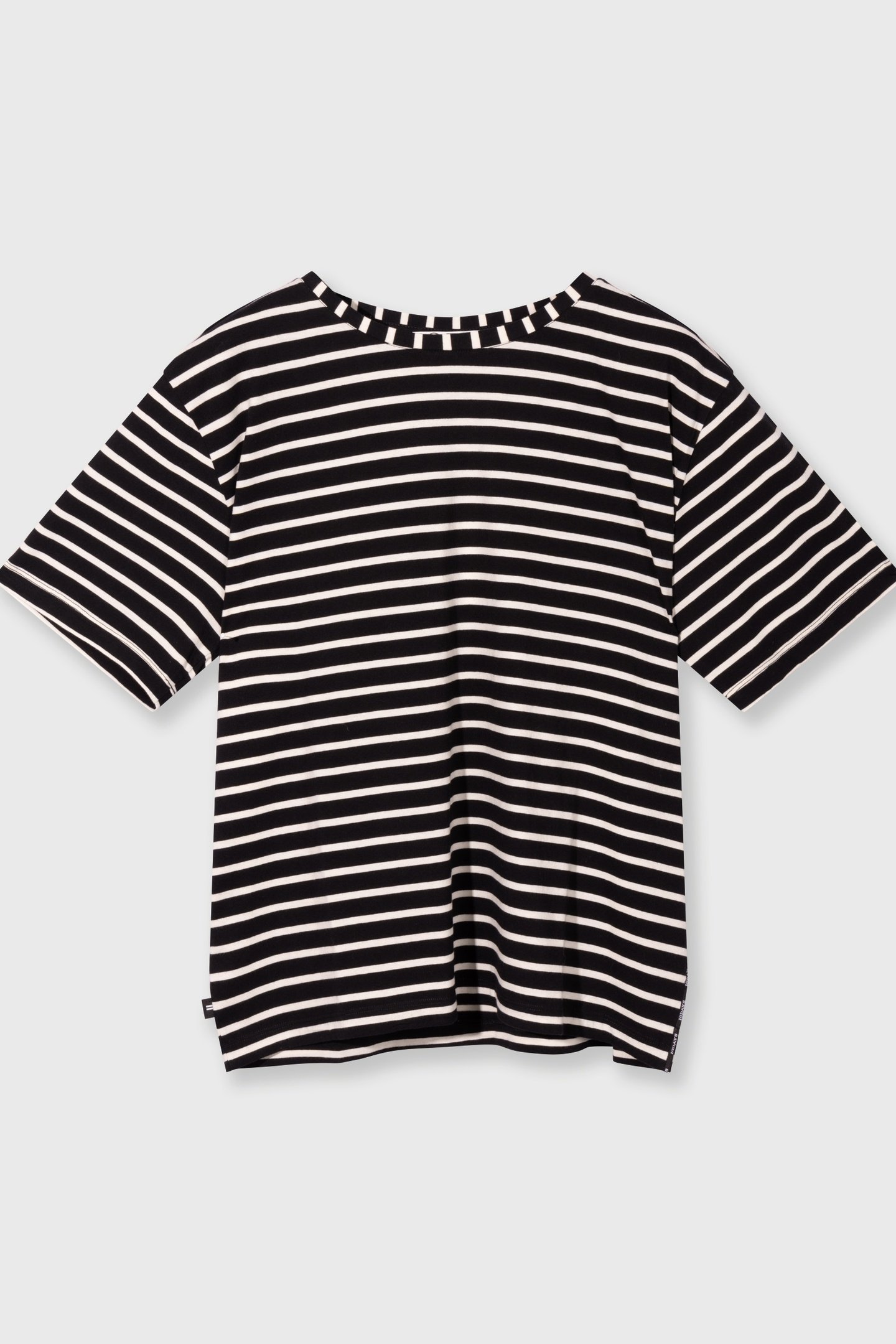 THE TEE STRIPES BLACK/WHITE 4