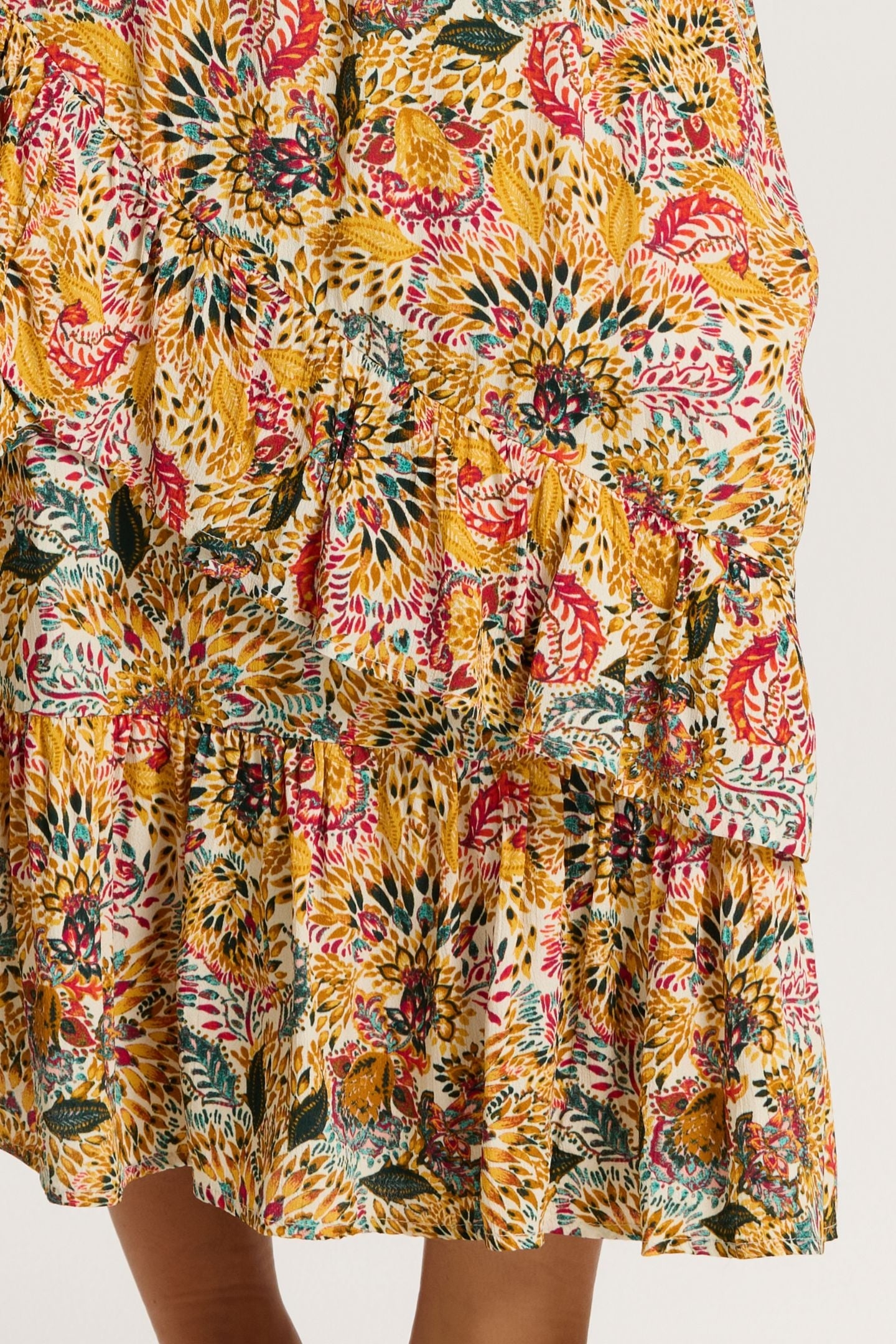 GERALDINE SKIRT PAISLEY MULTICOLOUR PAISLEY 7