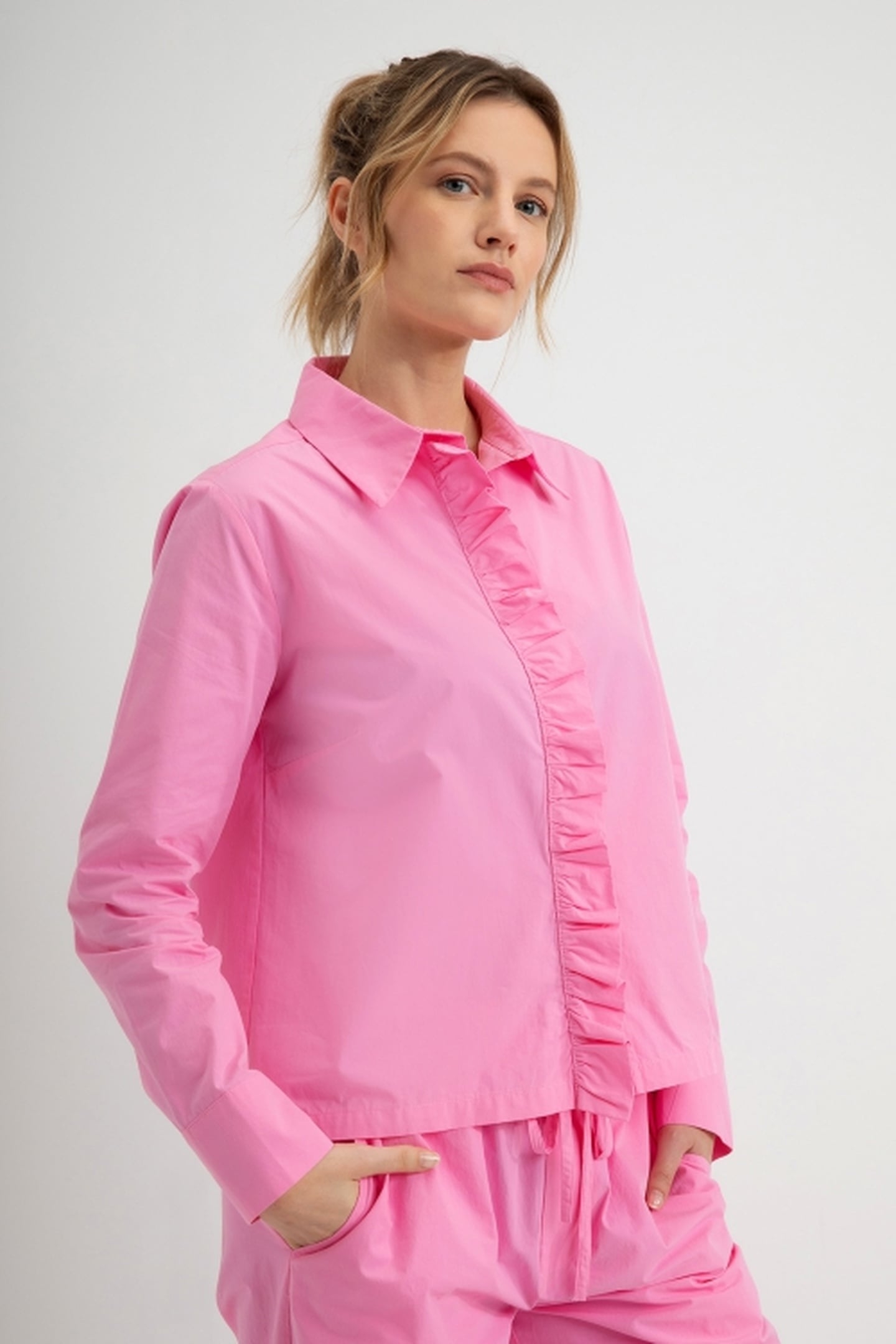DYLAN BLOUSE BUBBLEGUM 1