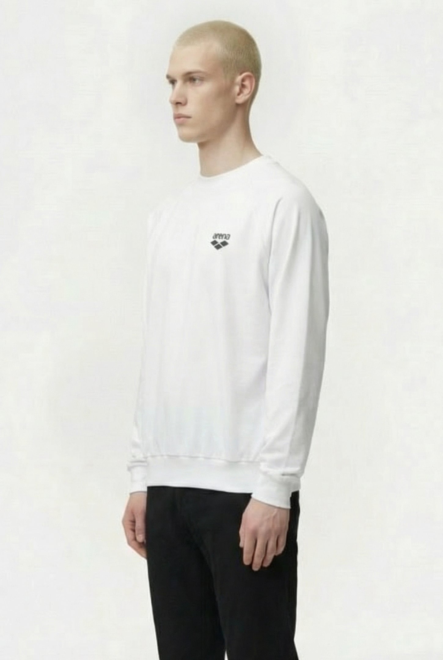 MEN'S CREW SWEAT MPH WHITE 3