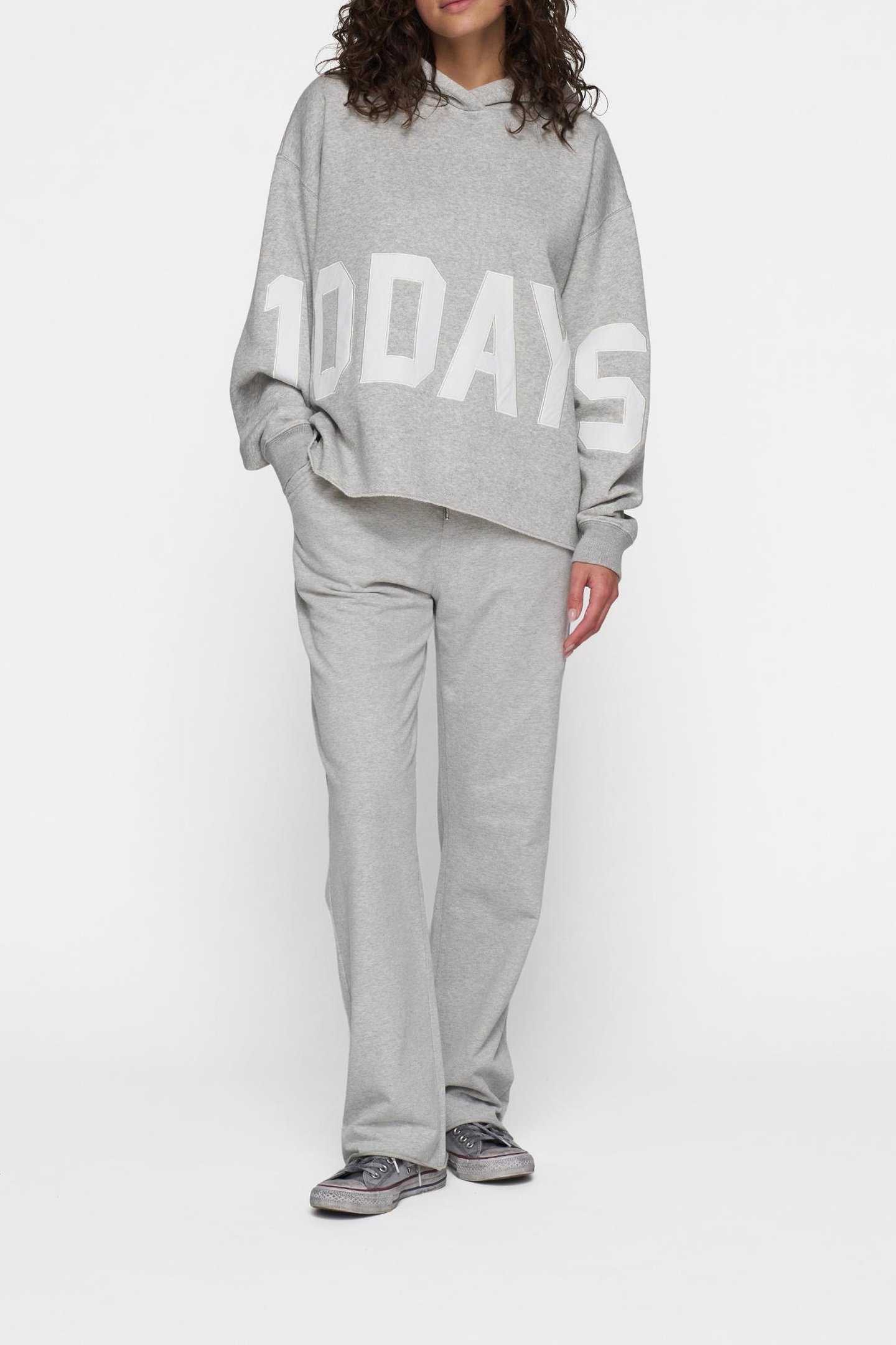 THE STRAIGHT JOGGER LIGHT GREY MELEE 1