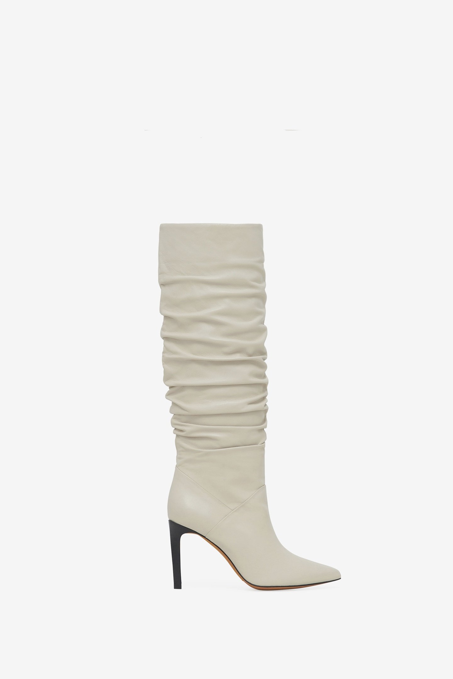 SHEELY HIGH BOOTS OYSTER GREY 1