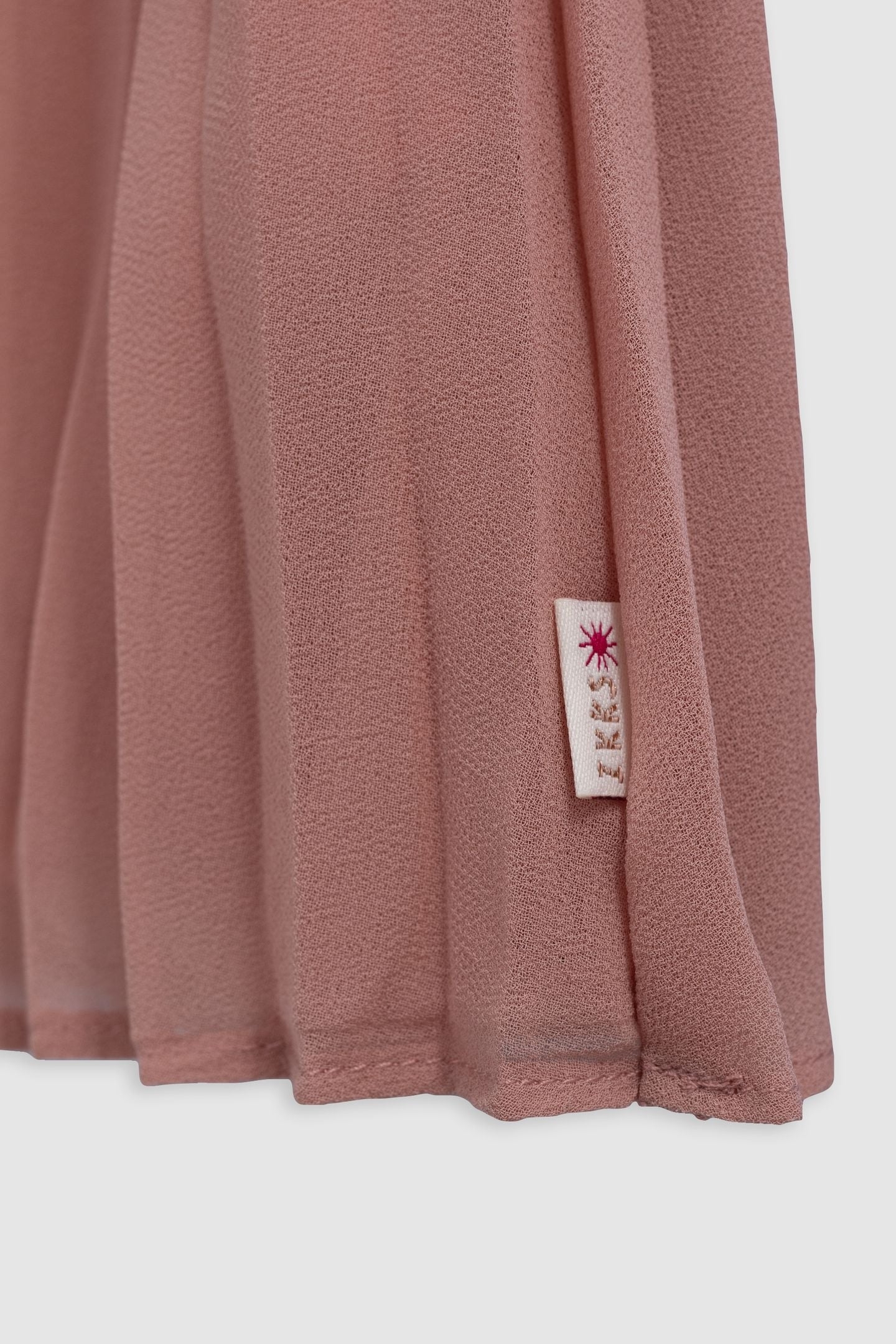 MEDIUM PINK PLEATED DRESS 4