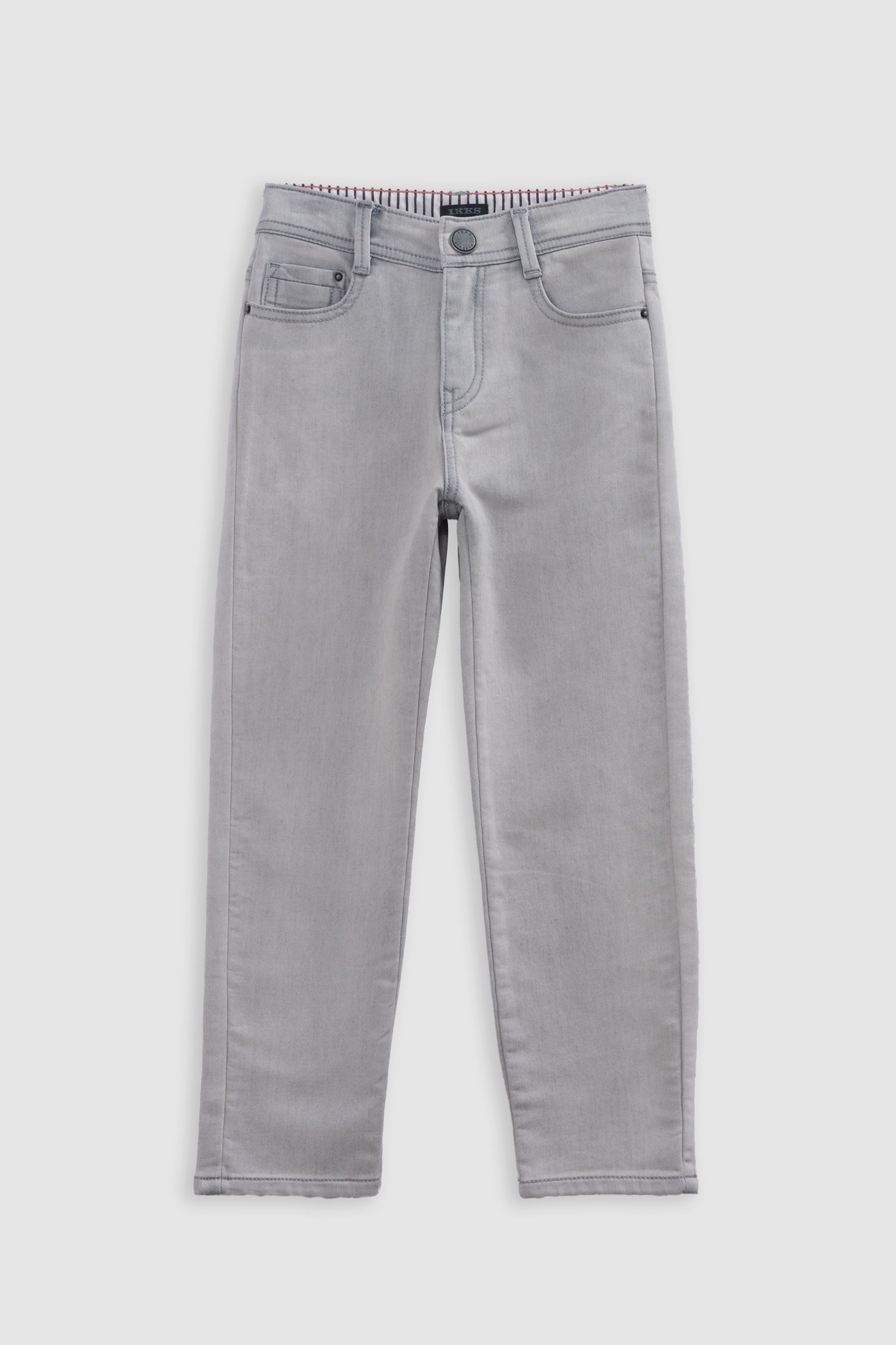 GREY STRAIGHT JEANS 1