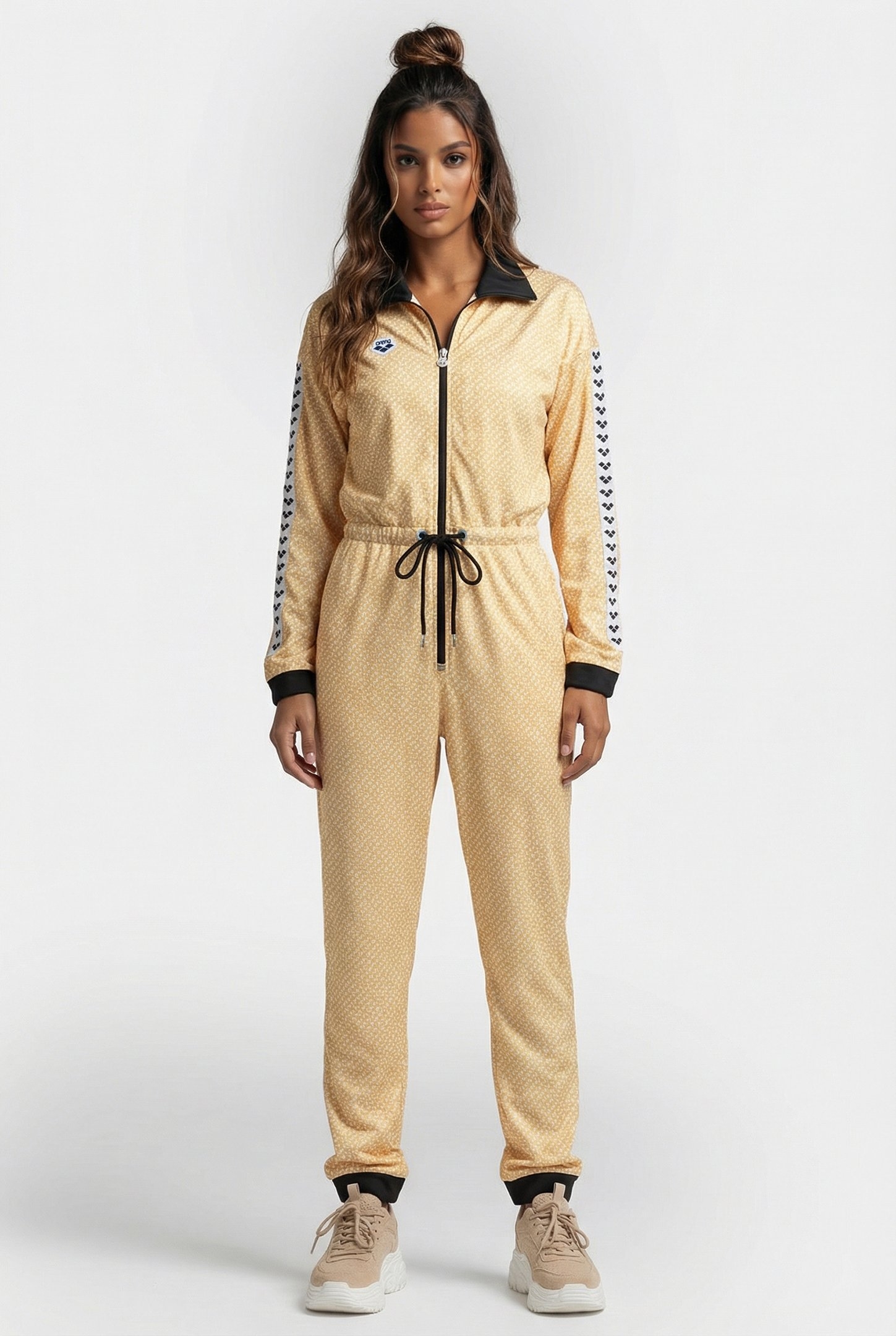UNISEX CARGO JUMPSUIT TEAM DIAMONDS WHITE YELLOW BLAC 1