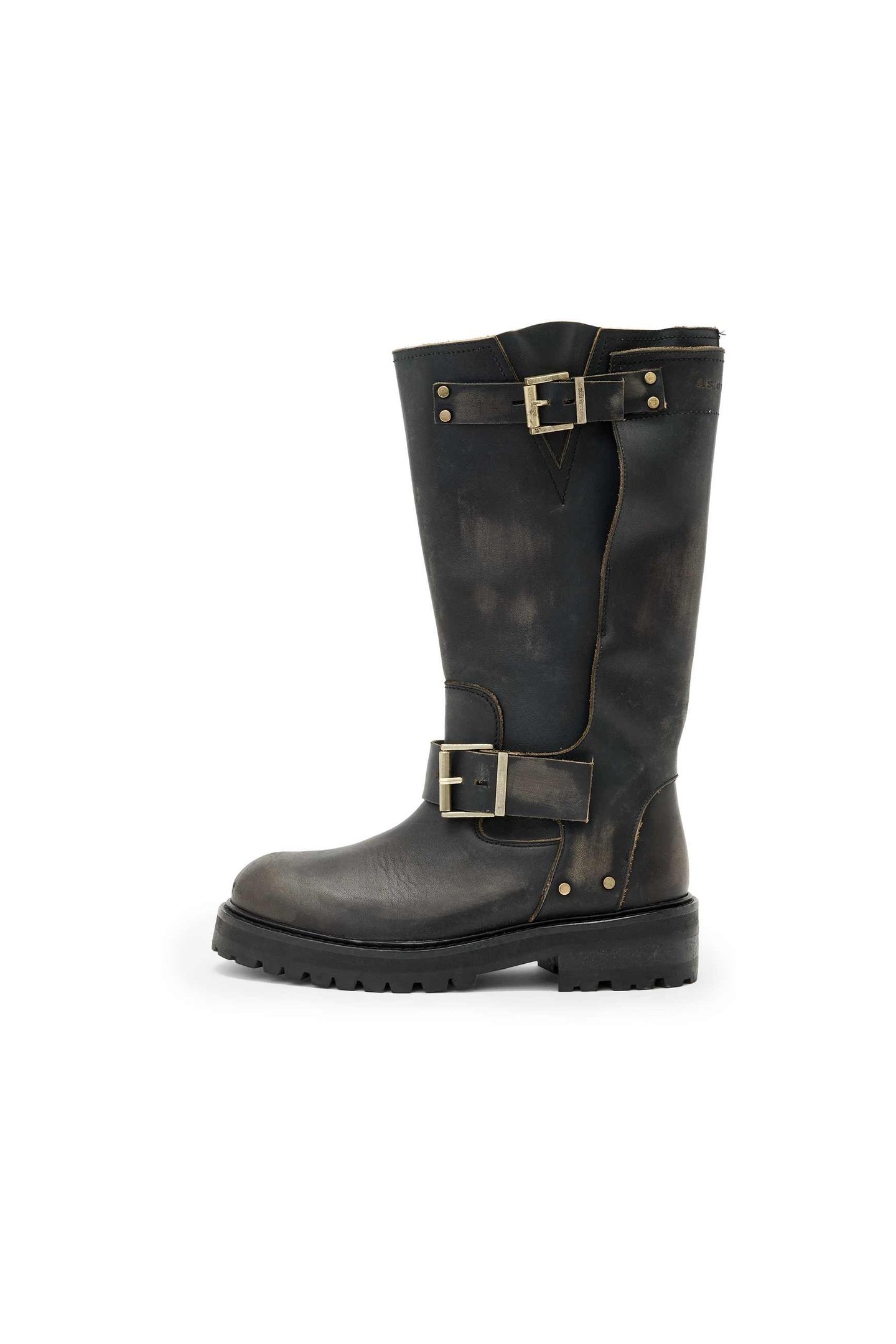 TAY BIKER BOOT DARK BROWN 1