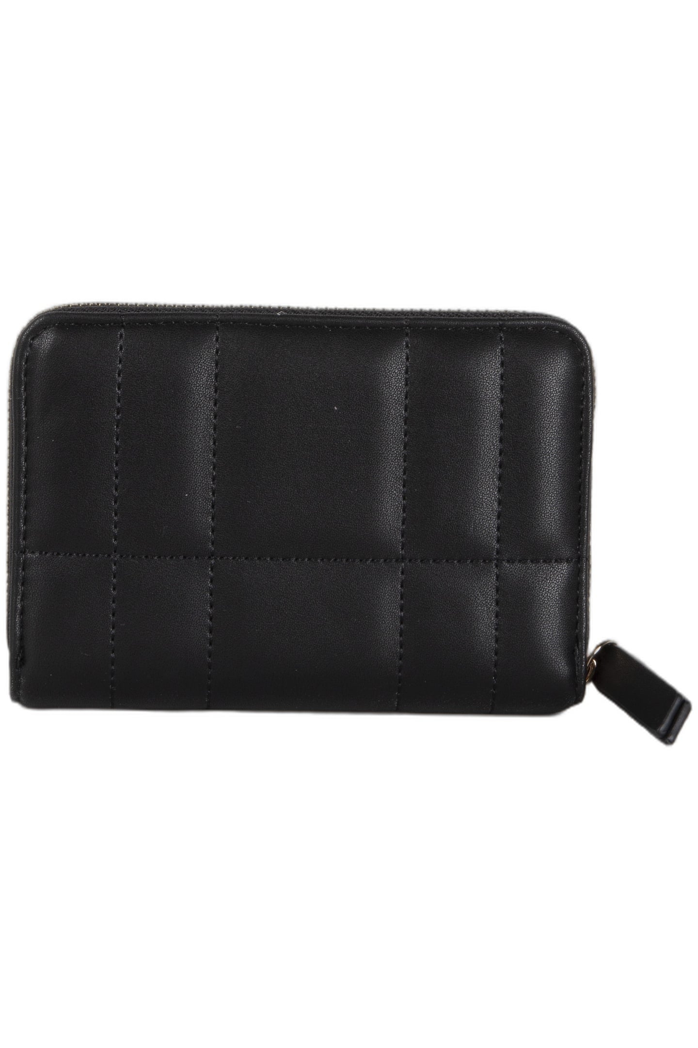 FEMININE ZIP AROUND WALLET BLACK 3