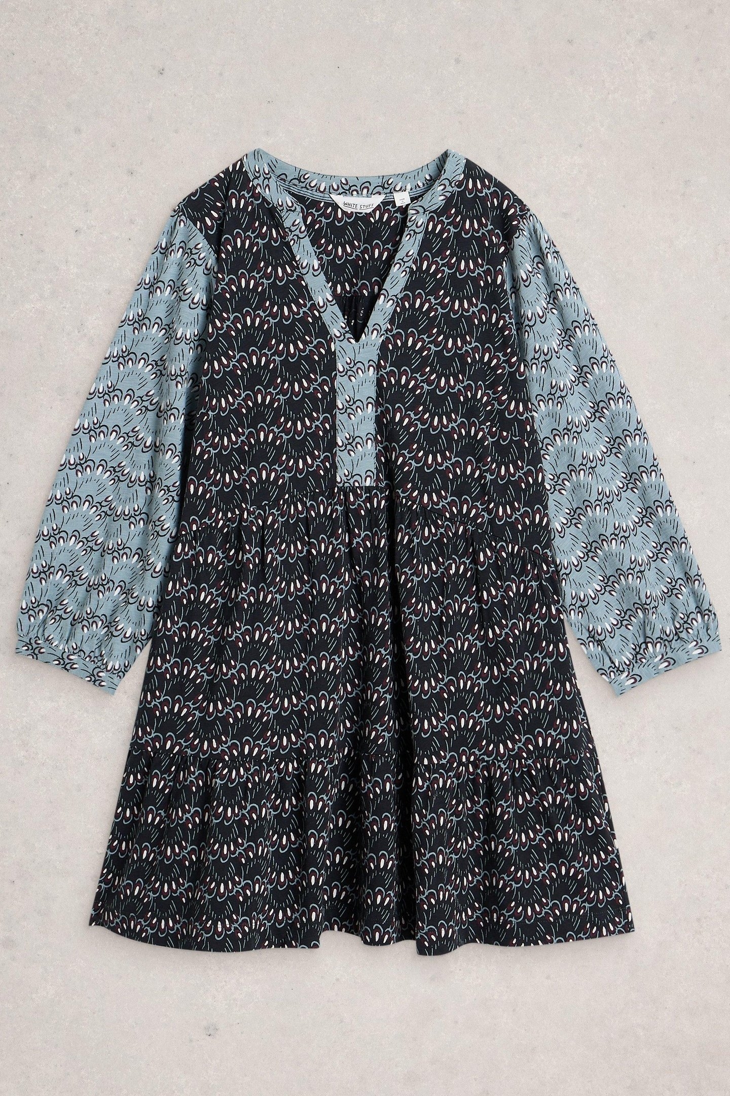 MARTA TUNIC BLUE PRINT 4