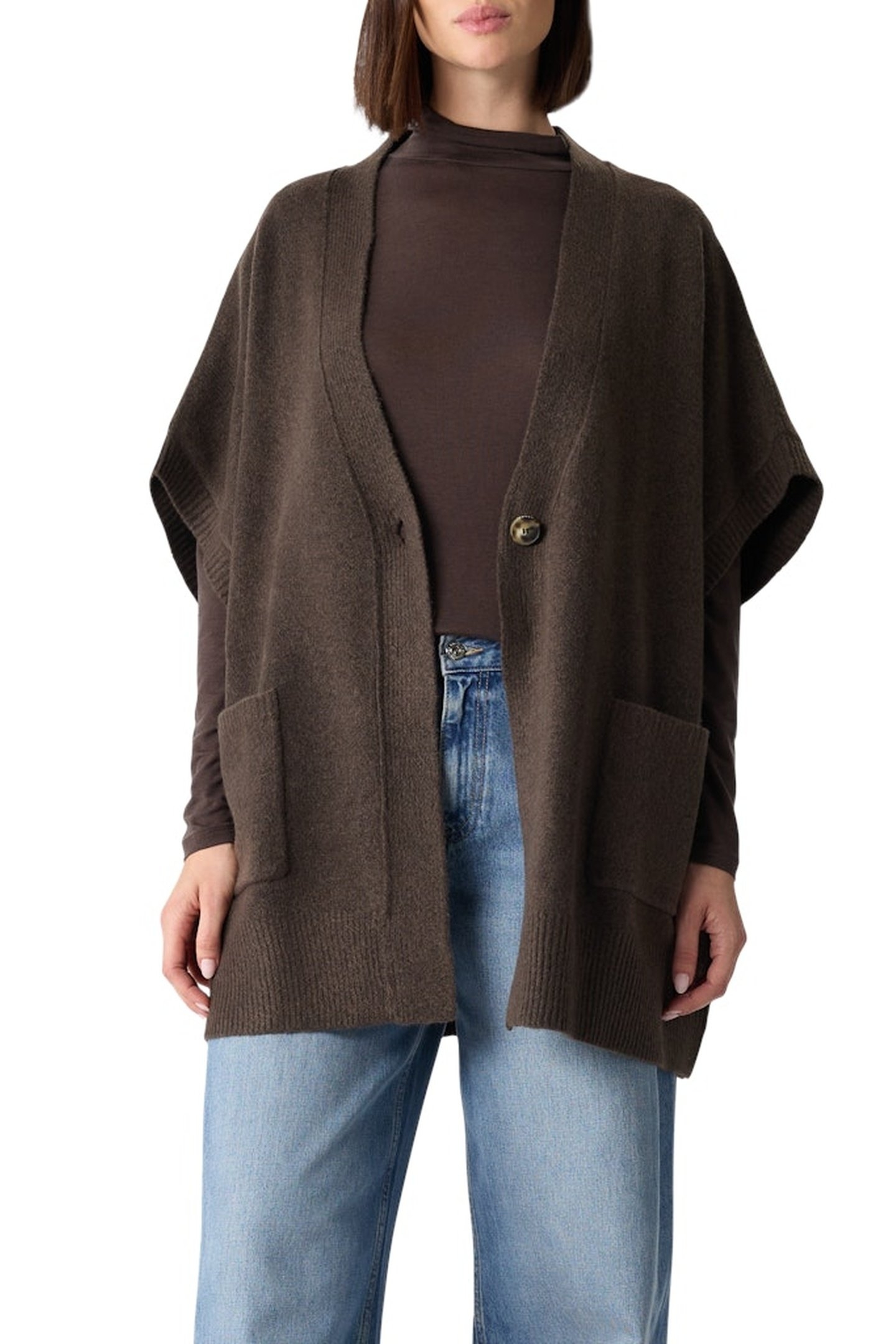 COMMA JACKETS INDOOR BROWN-DARK 1