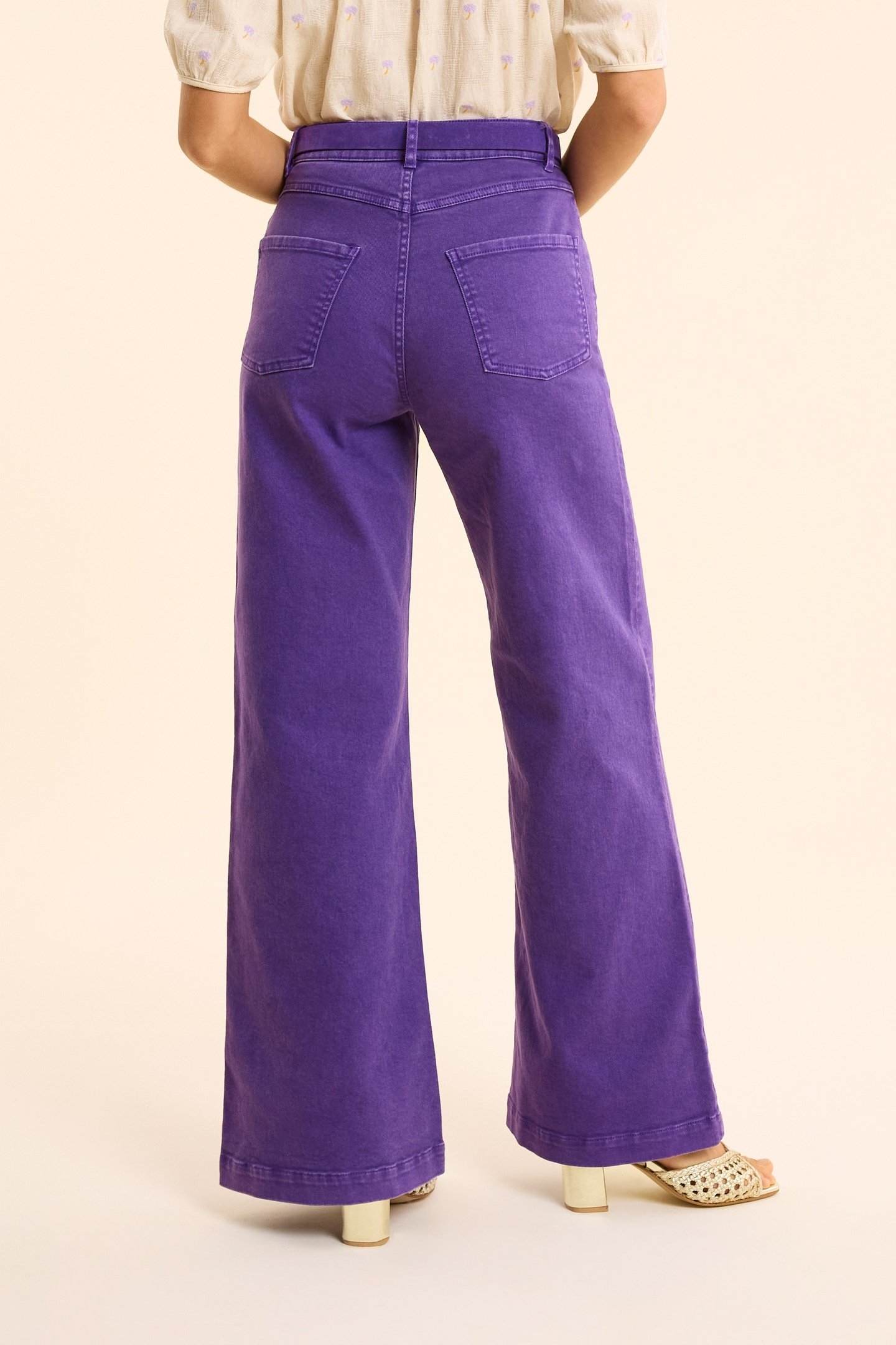 PURPLE WIDE-LEG JEANS ALICIA INK 3
