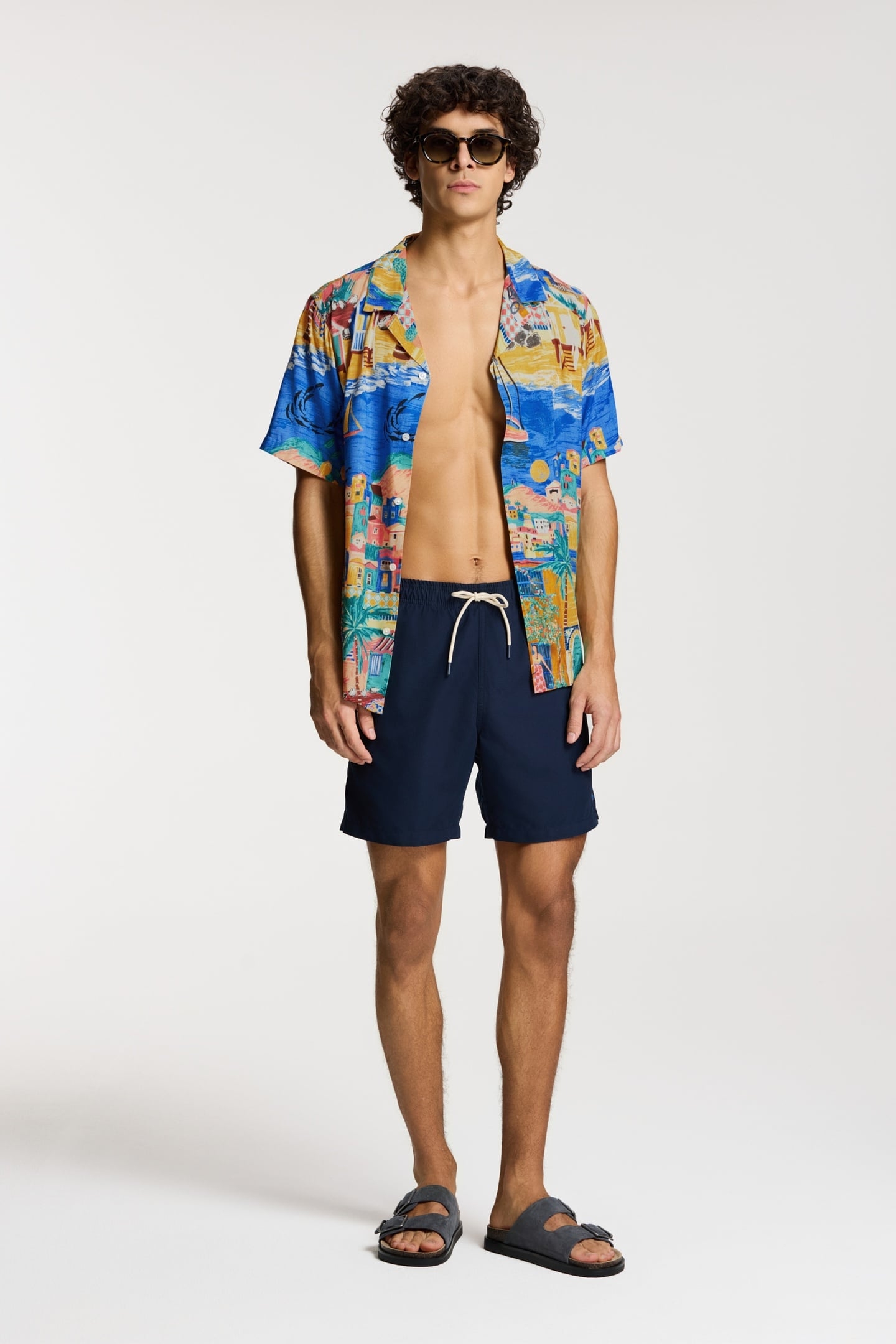 VIC SHORT SLEEVE SHIRT SHIWI ISLAND MULTI BRIGHT SHIWI ISLAN 3