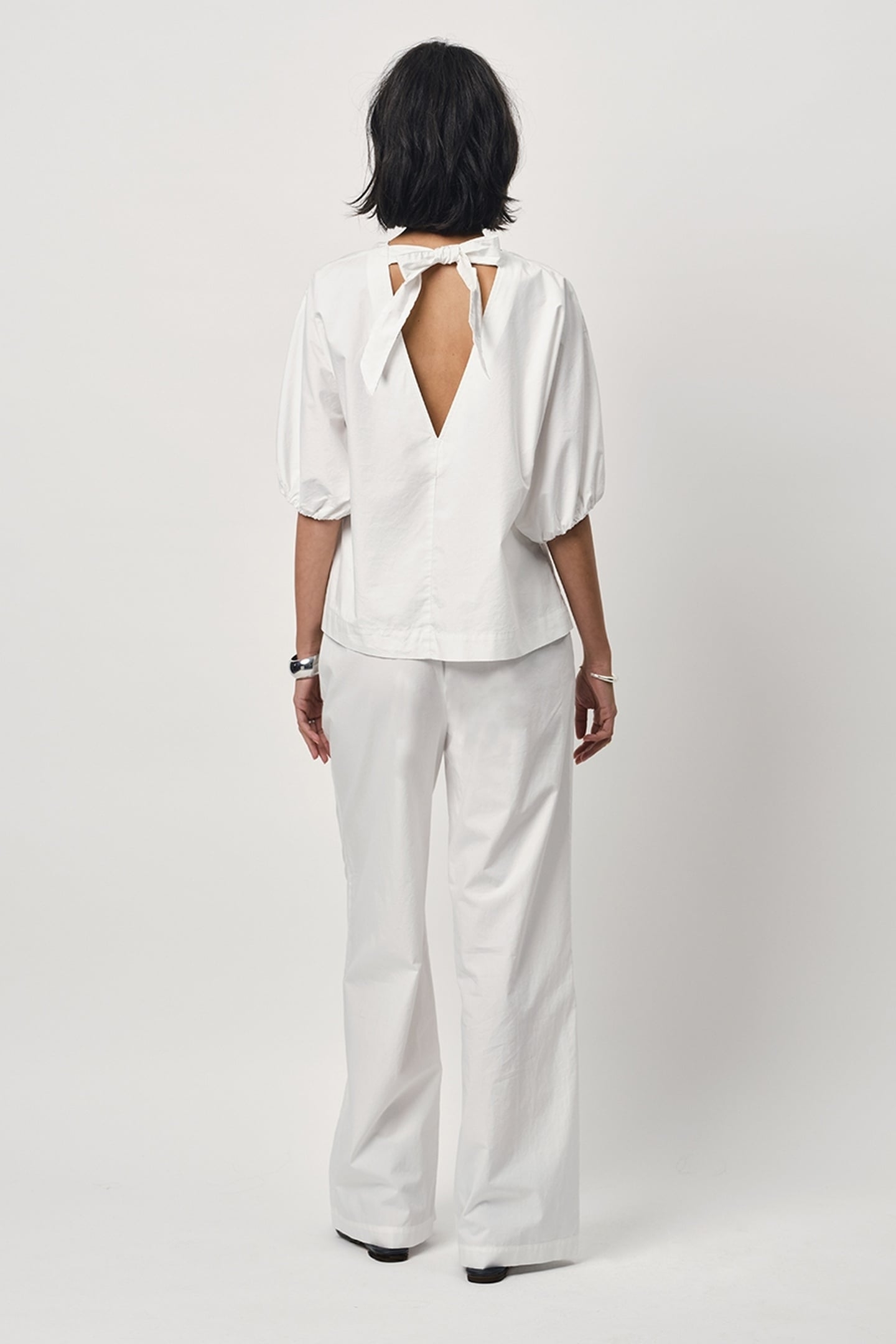 TWINKS WIDE LEG PANTS OPTIC WHITE 2