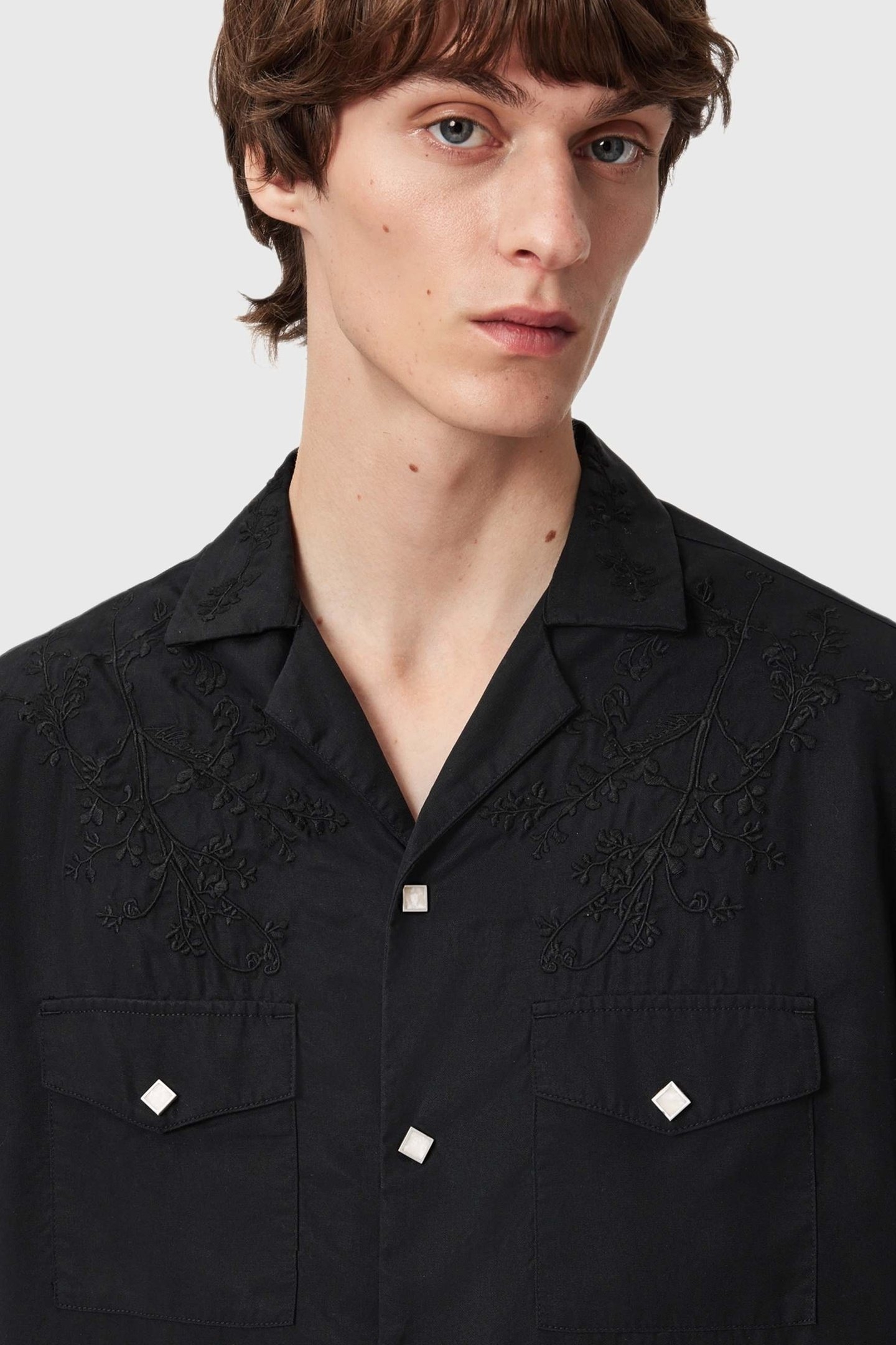 AKAN LS SHIRT FADED BLACK 7