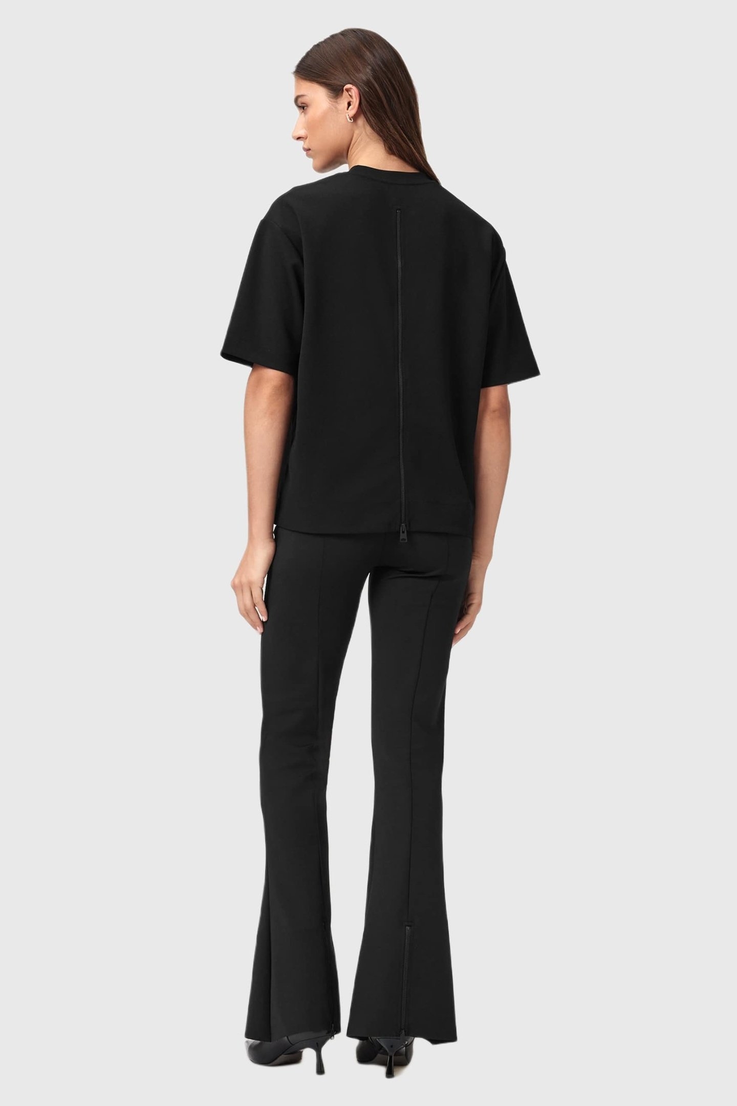 REBECCA ZIP TROUSER BLACK 5