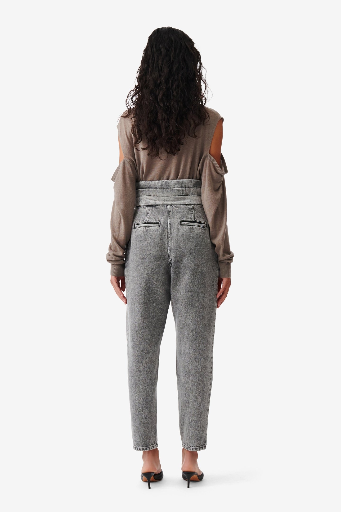 EMINI TROUSER SNOW BLACK 2