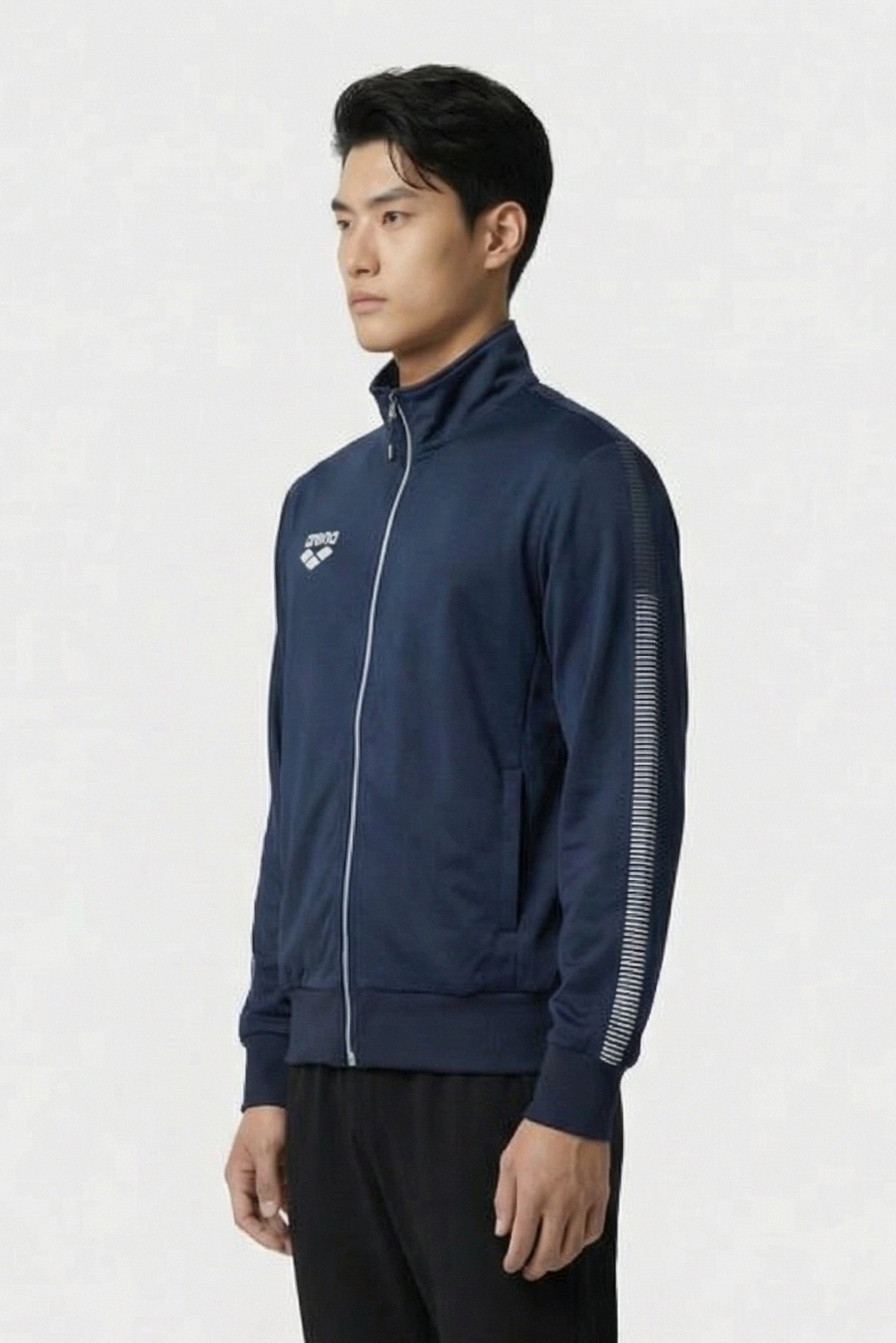 UNISEX TL KNITTED POLY JACKET NAVY 6