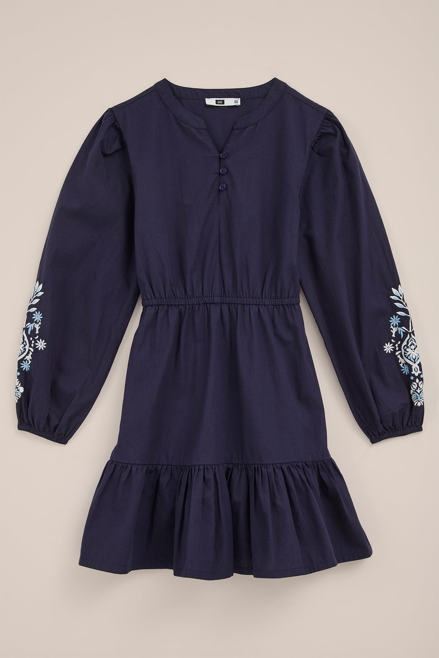 DRESS MID LENGTH DARK BLUE 3