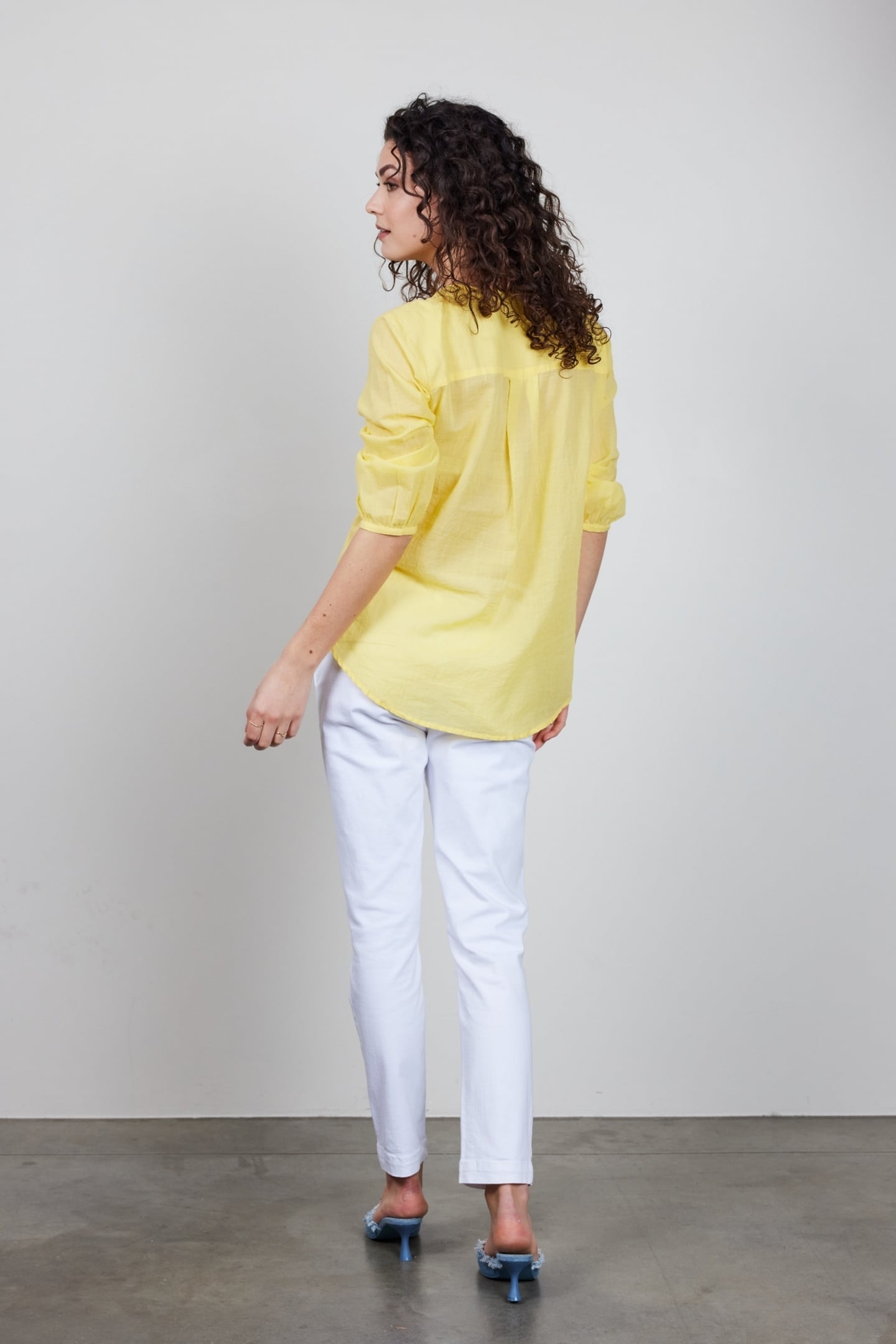 BLOUSE LUCY IN LIGHT YELLOW 5