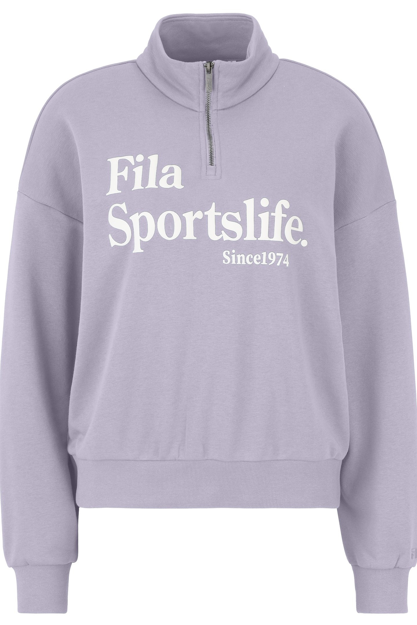 LACHY OVERSIZED HALF ZIP SWEATER THISTLE 4