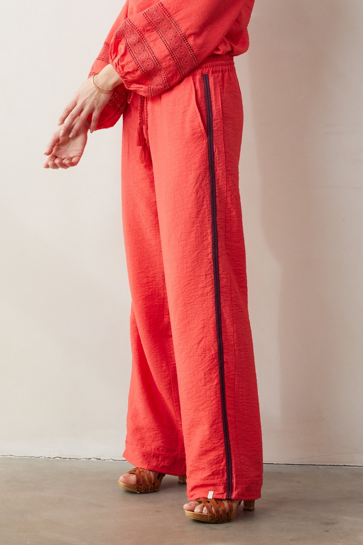 PANTS PALOMA IN ROSE RED 3