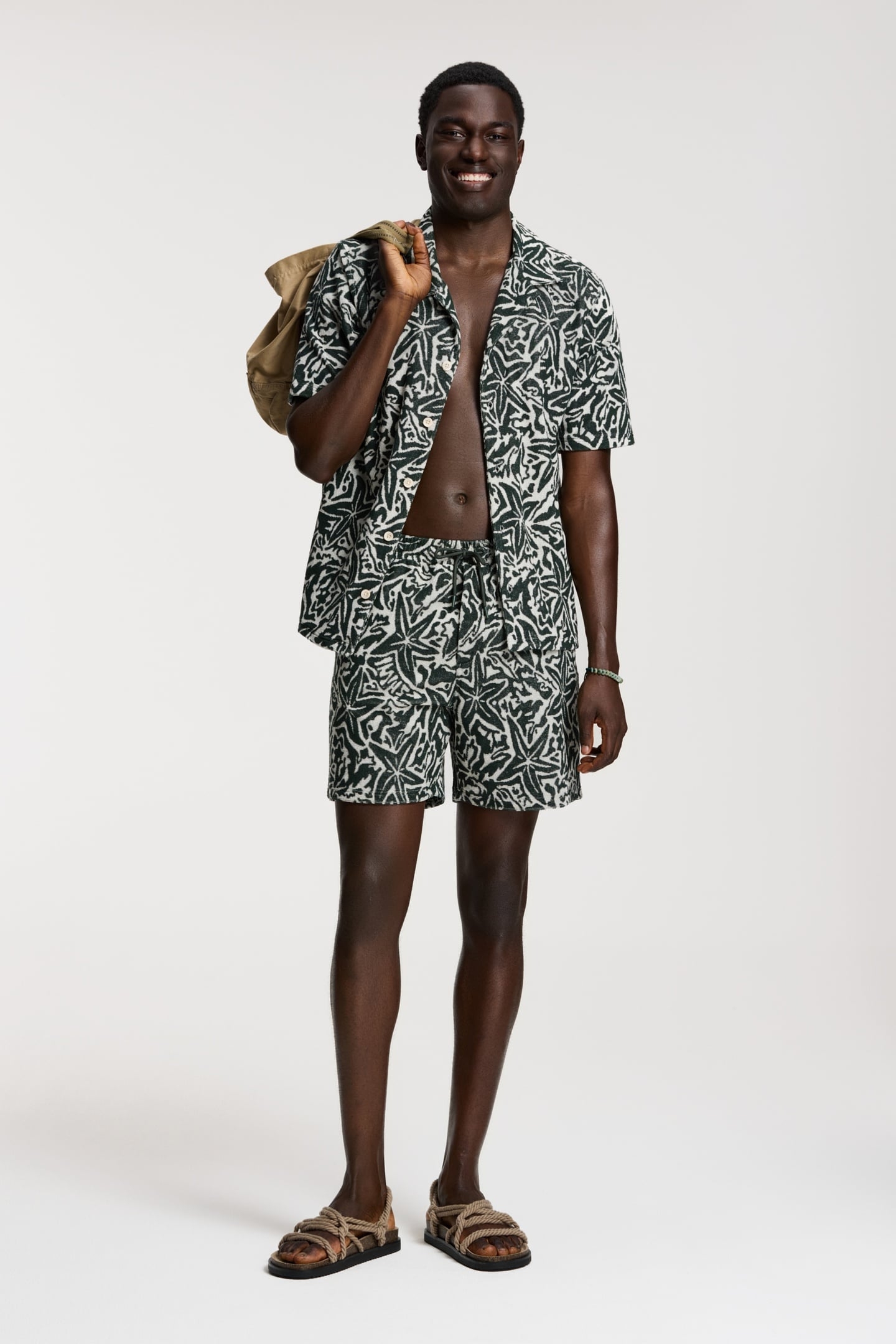 TED SHORT SLEEVE SHIRT STARFISH GREEN LEAF STARFISH 3