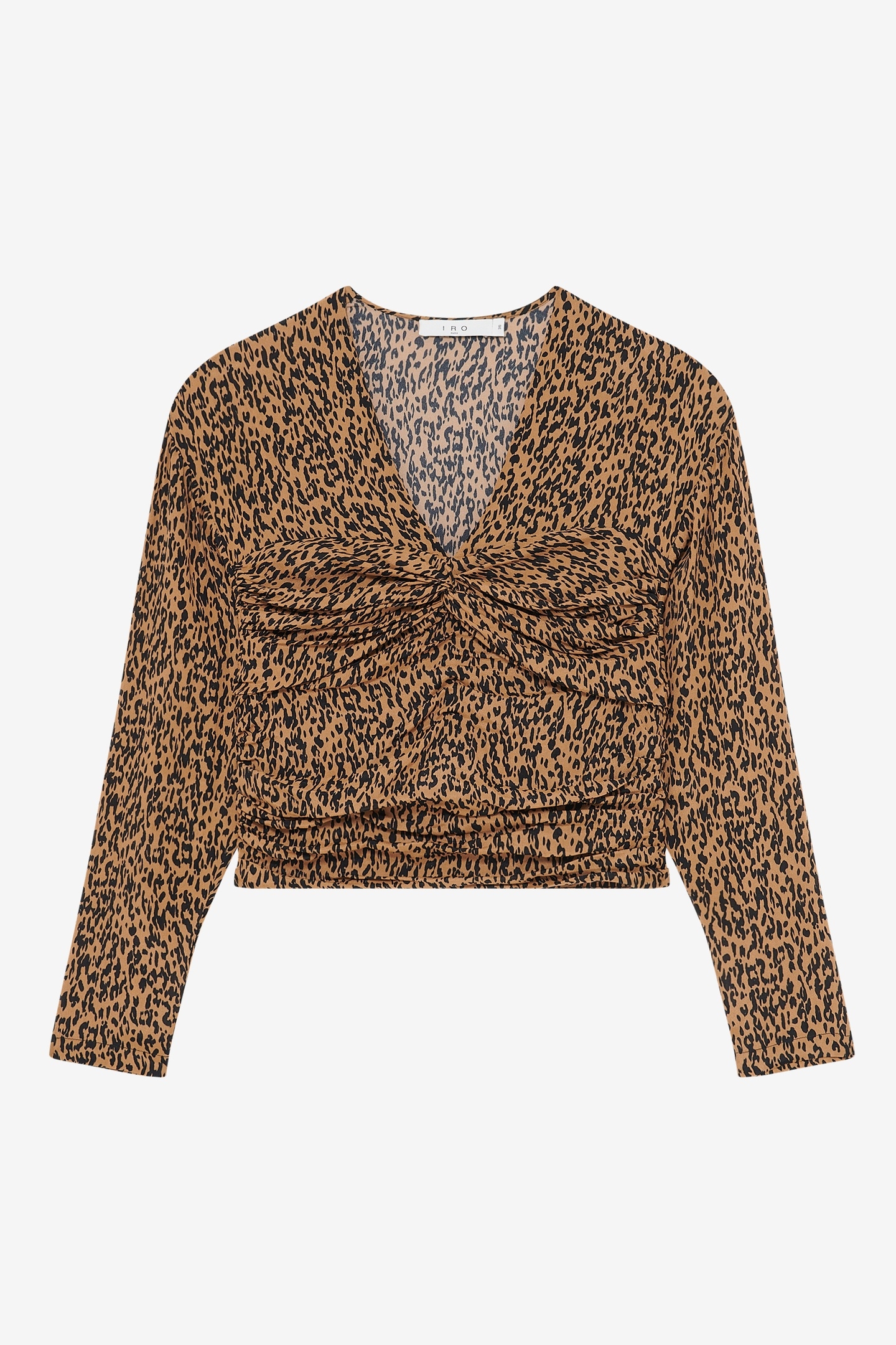 ERNESTA TOP BLACK/CAMEL 4