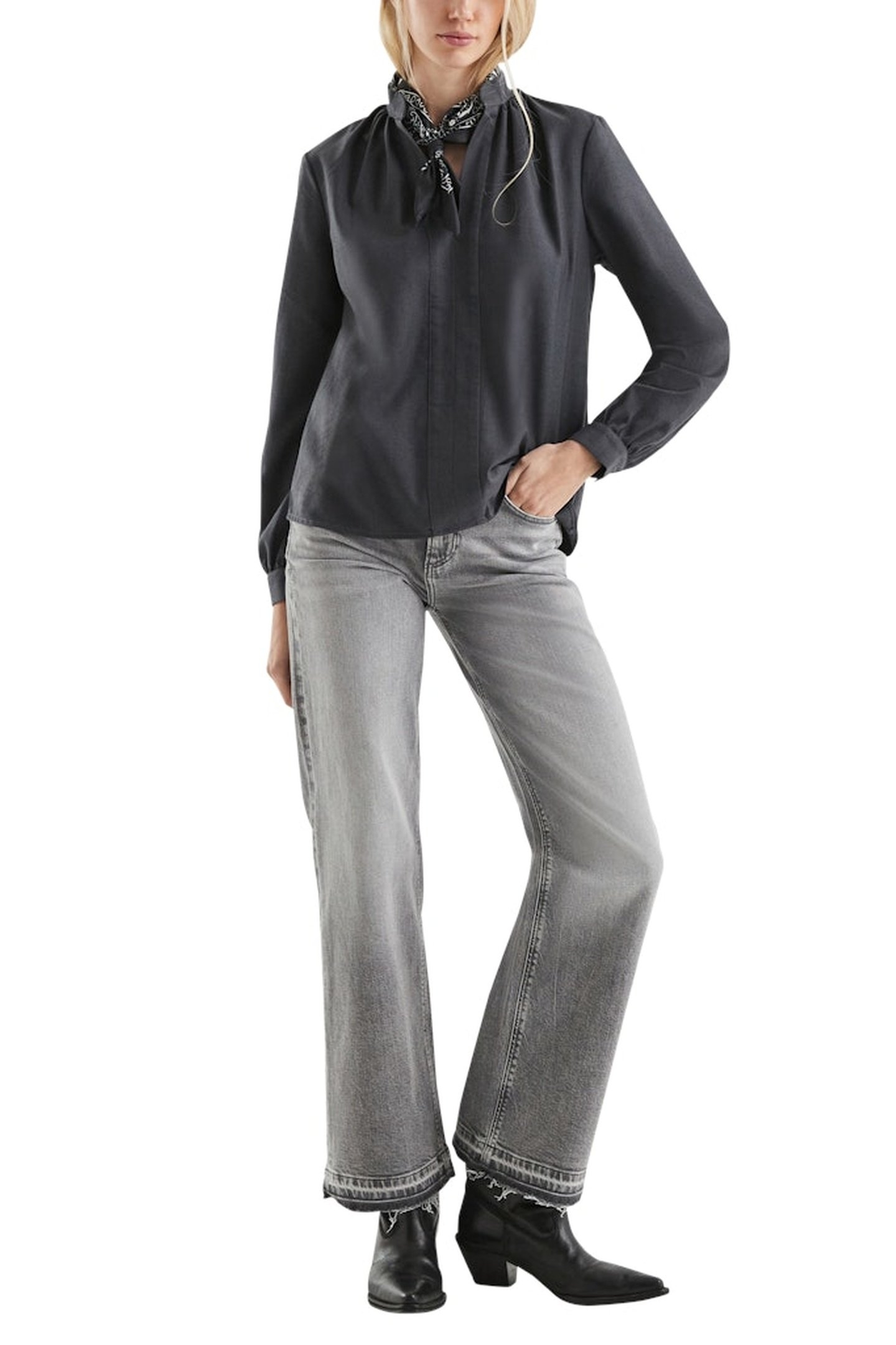 S.OLIVER-QS BLOUSES BLACK 2