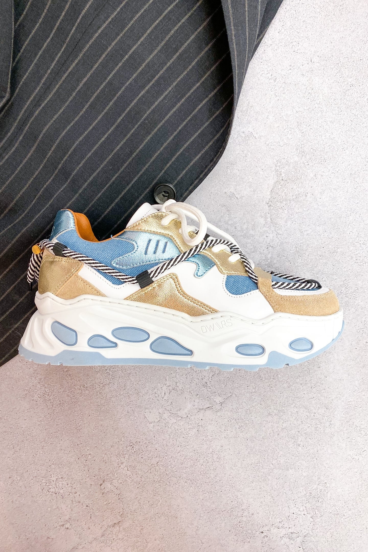 SATURNUS DENIM SNEAKER CHAMPAGNE / JEANS 2