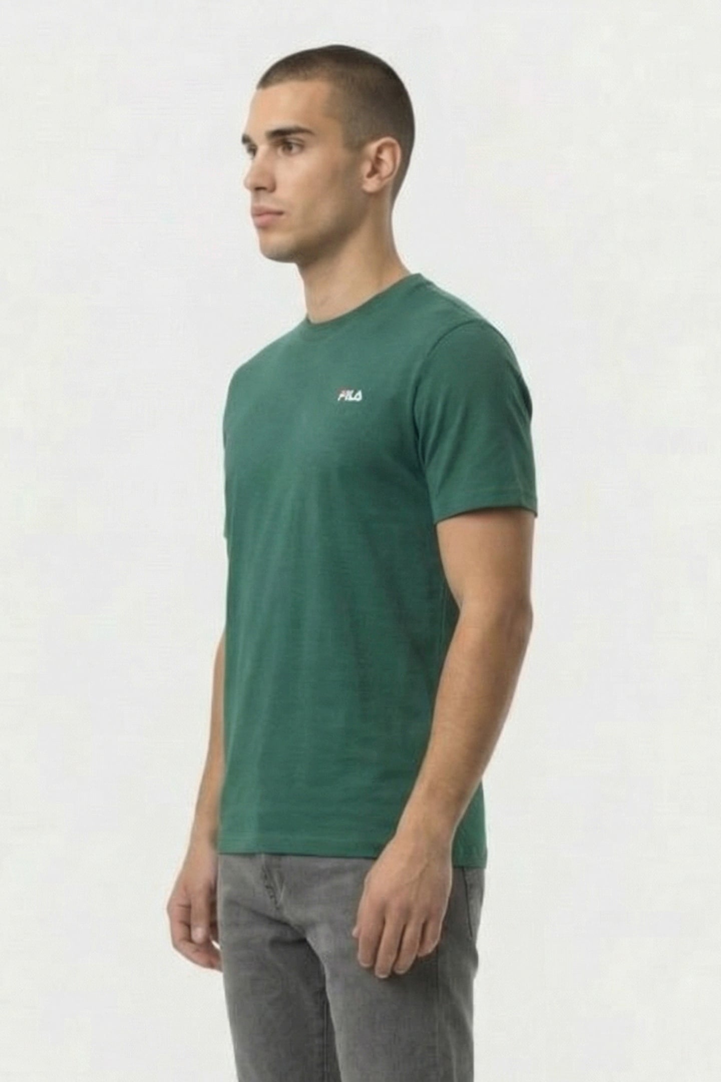 LAAS REGULAR TEE POSY GREEN 3