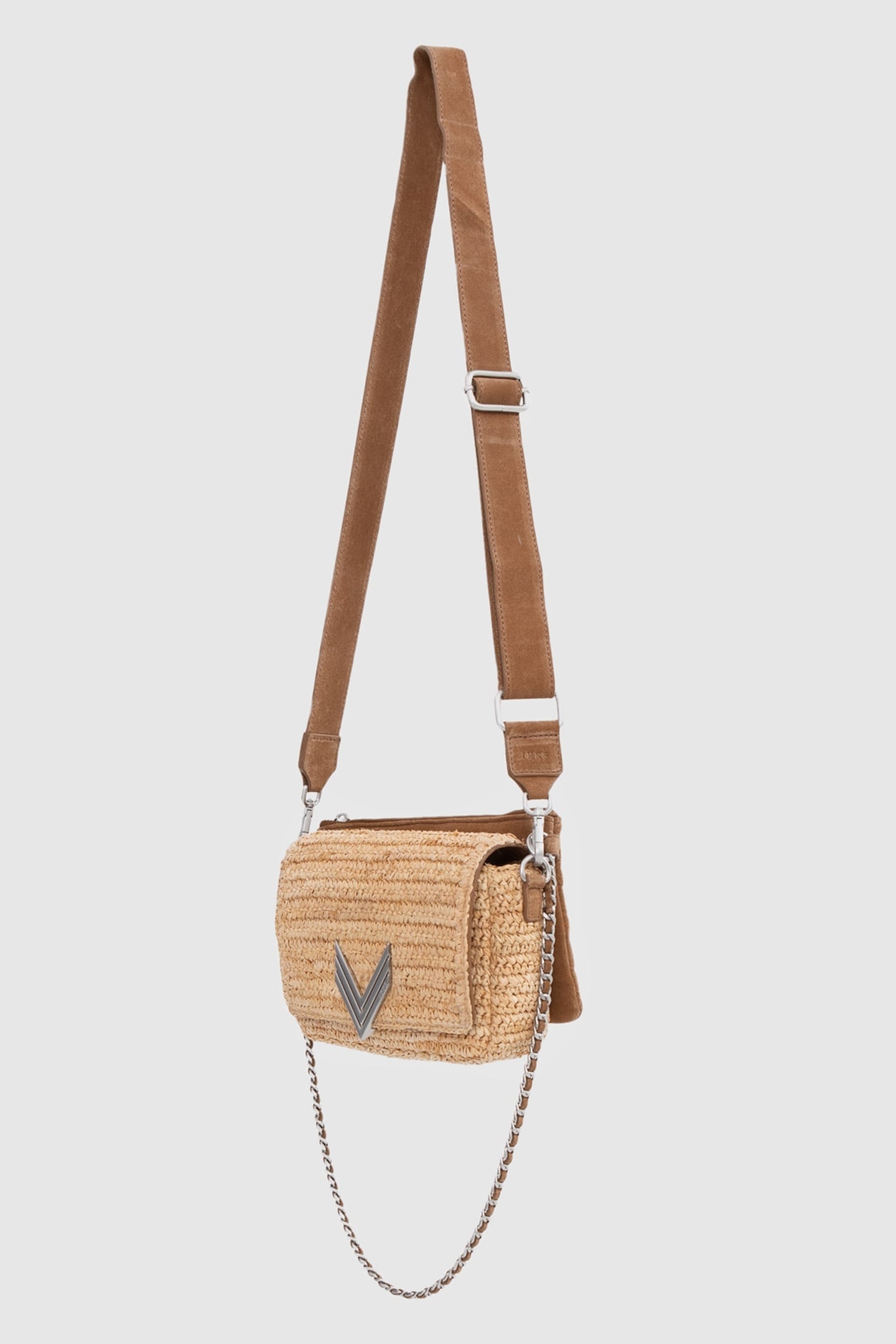 THE 111 BAMBOO BEACH CAMEL MIX RAFFIA AND SUEDE FOR WOMEN 5