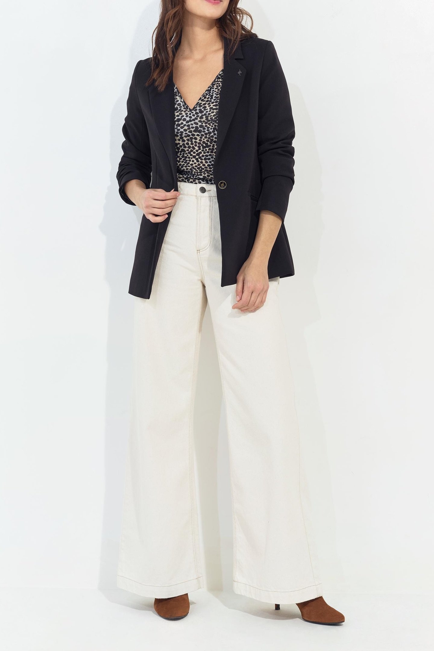 MAGNETIC - BLACK SUMMER CAMO PRINT KNIT T-SHIRT 4